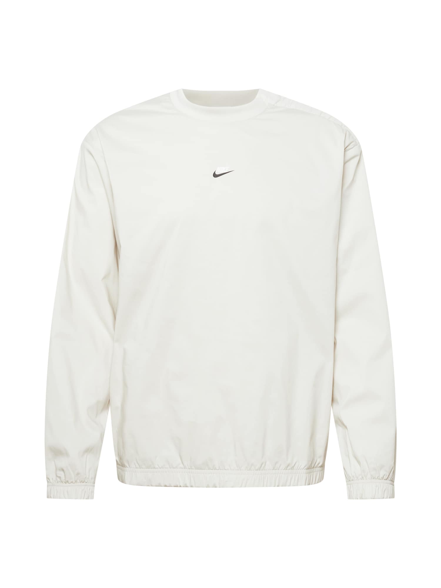 Nike Sportswear Majica  svetlo siva / črna / bela