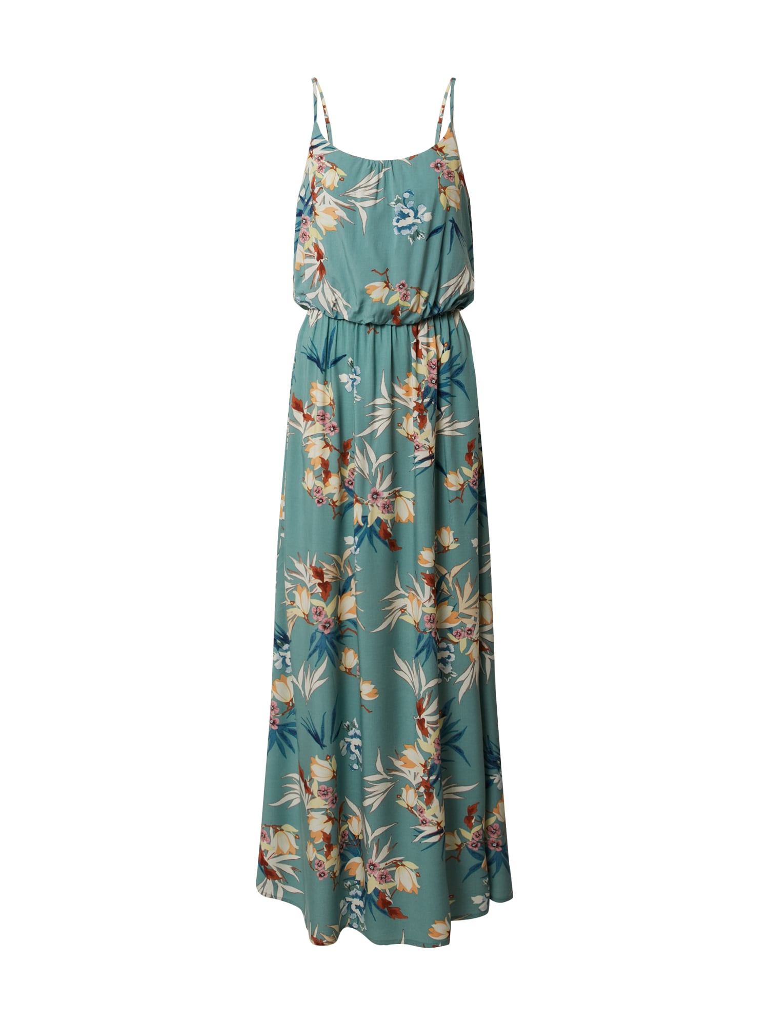 ONLY Obleka 'ONLLORA STRAP MAXI DRESS WVN'  zelena