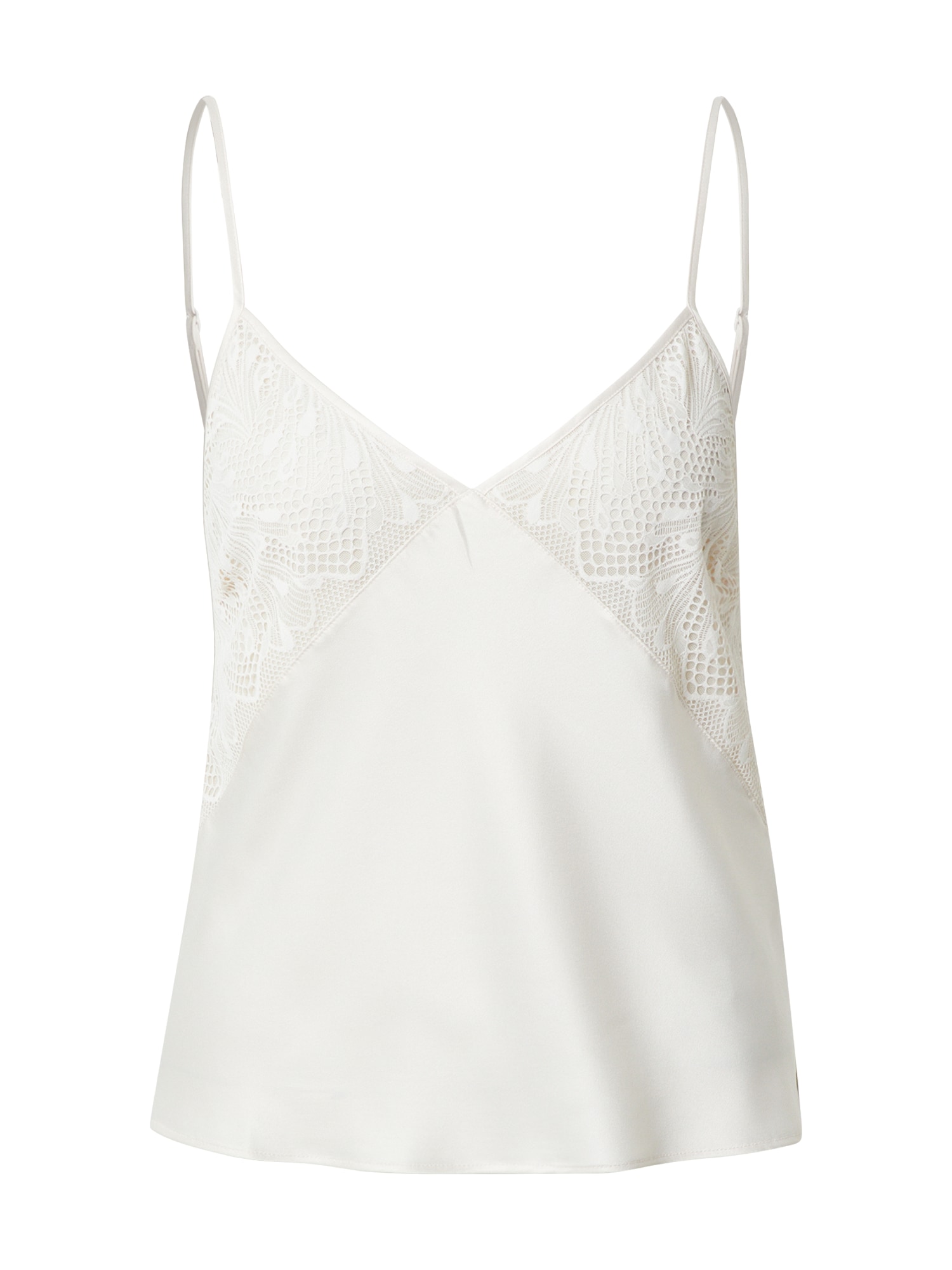 PASSIONATA Majica za spanje 'CAMISOLE'  bela