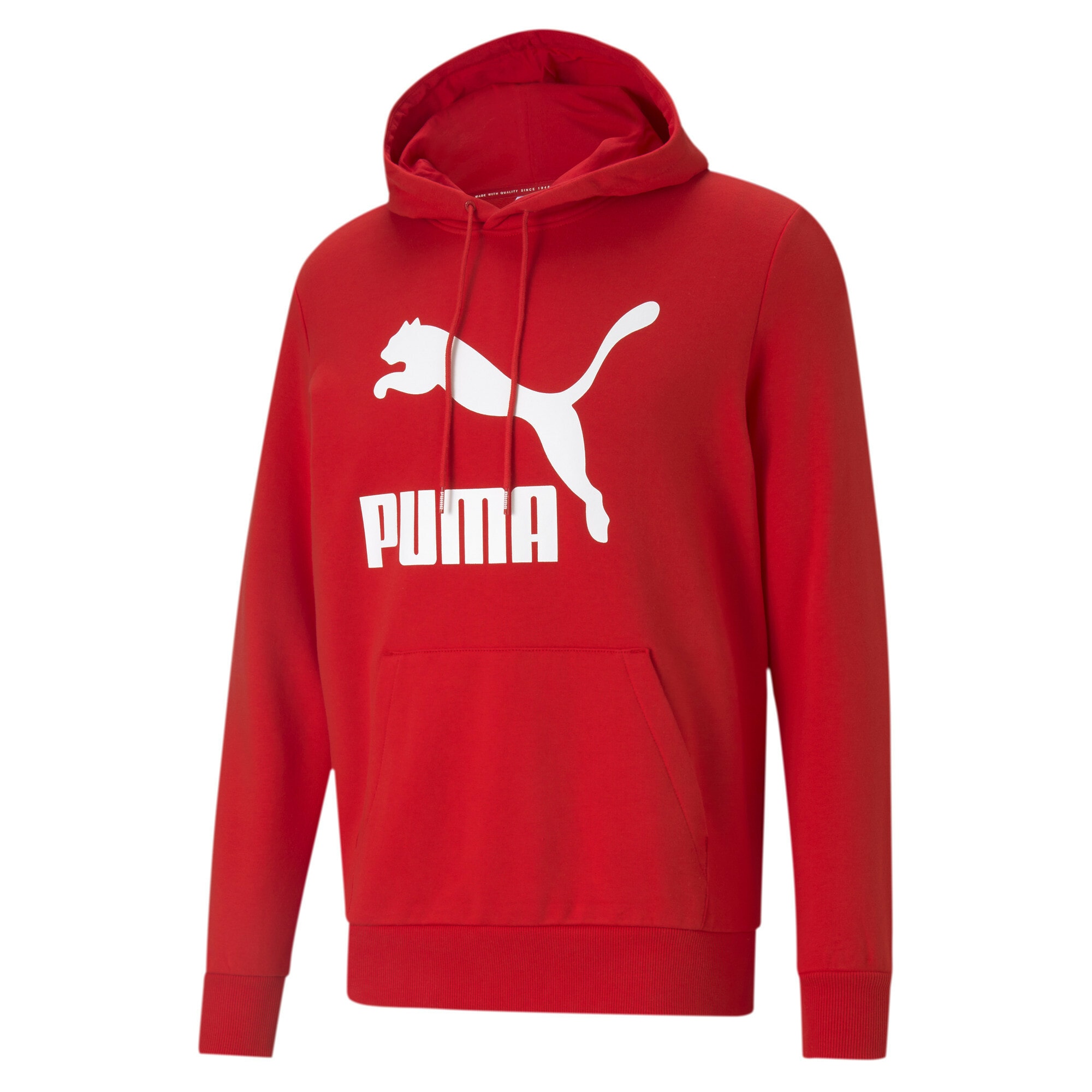 PUMA Majica  rdeča / bela