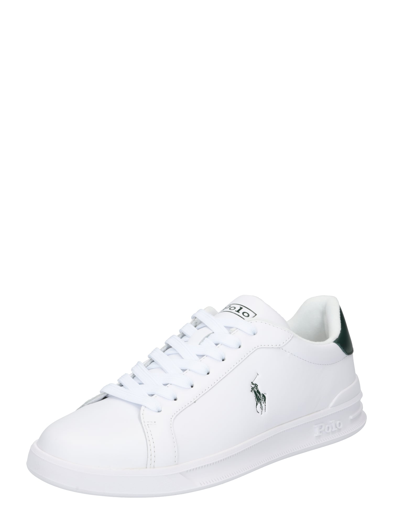 Polo Ralph Lauren Nizke superge 'HRT CT II-SNEAKERS-ATHLETIC SHOE'  zelena / bela