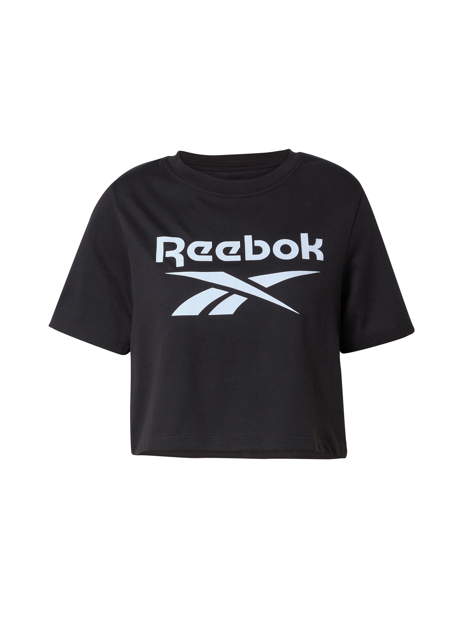 Reebok Sport Funkcionalna majica  pastelno modra / črna