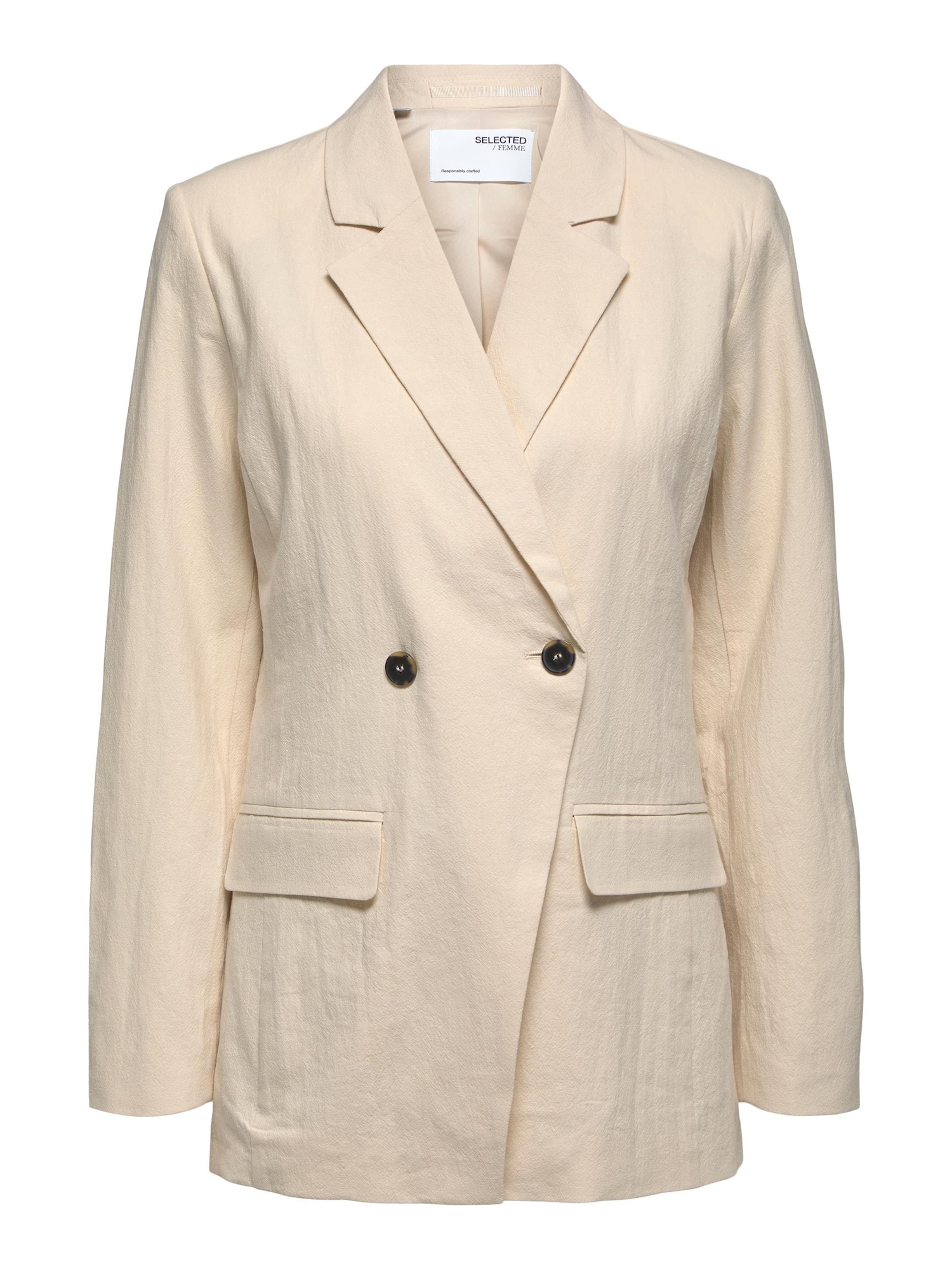 SELECTED FEMME Blazer 'Malvina-Ida'  kremna