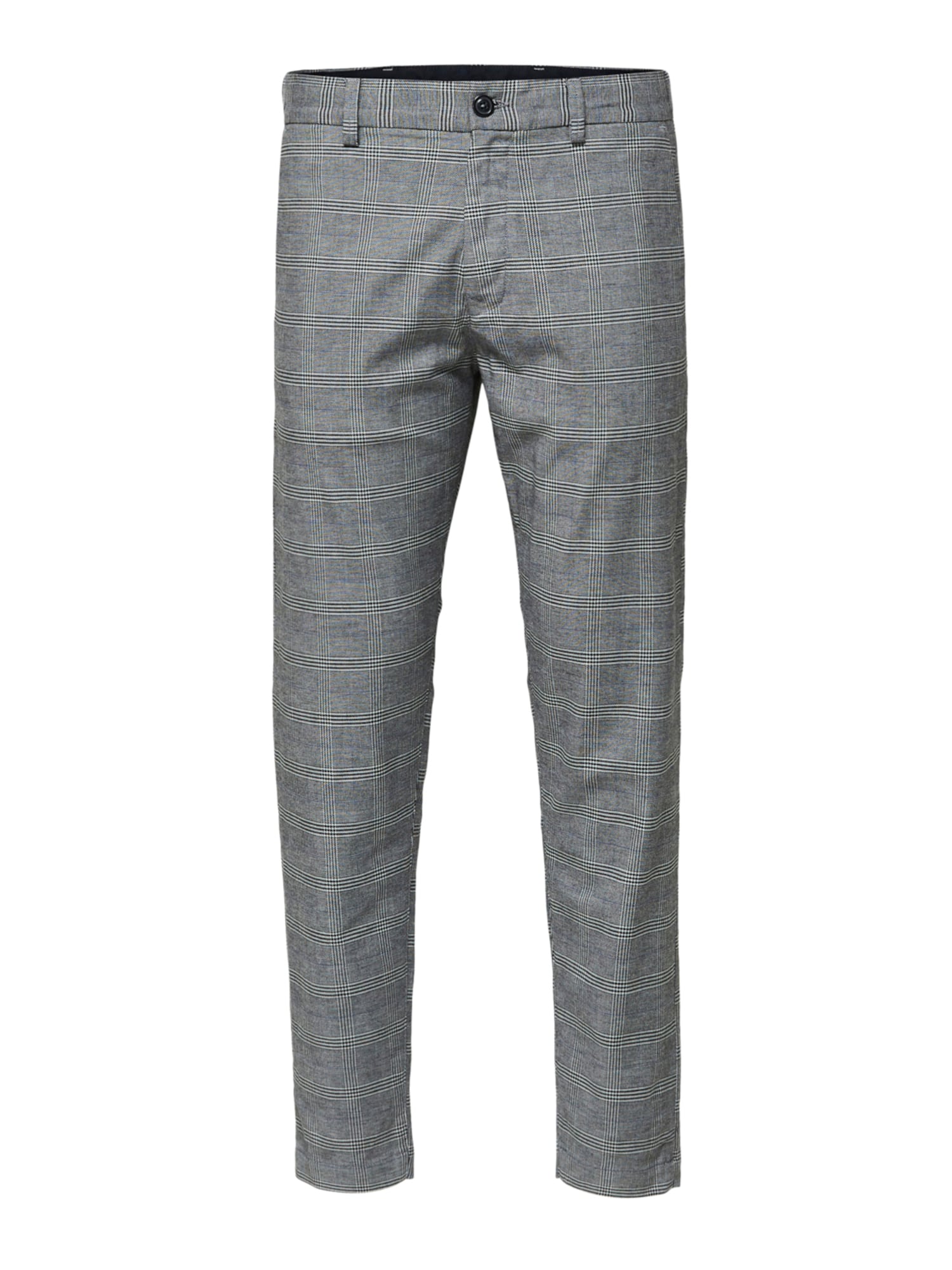 SELECTED HOMME Chino hlače 'York'  siva / greige