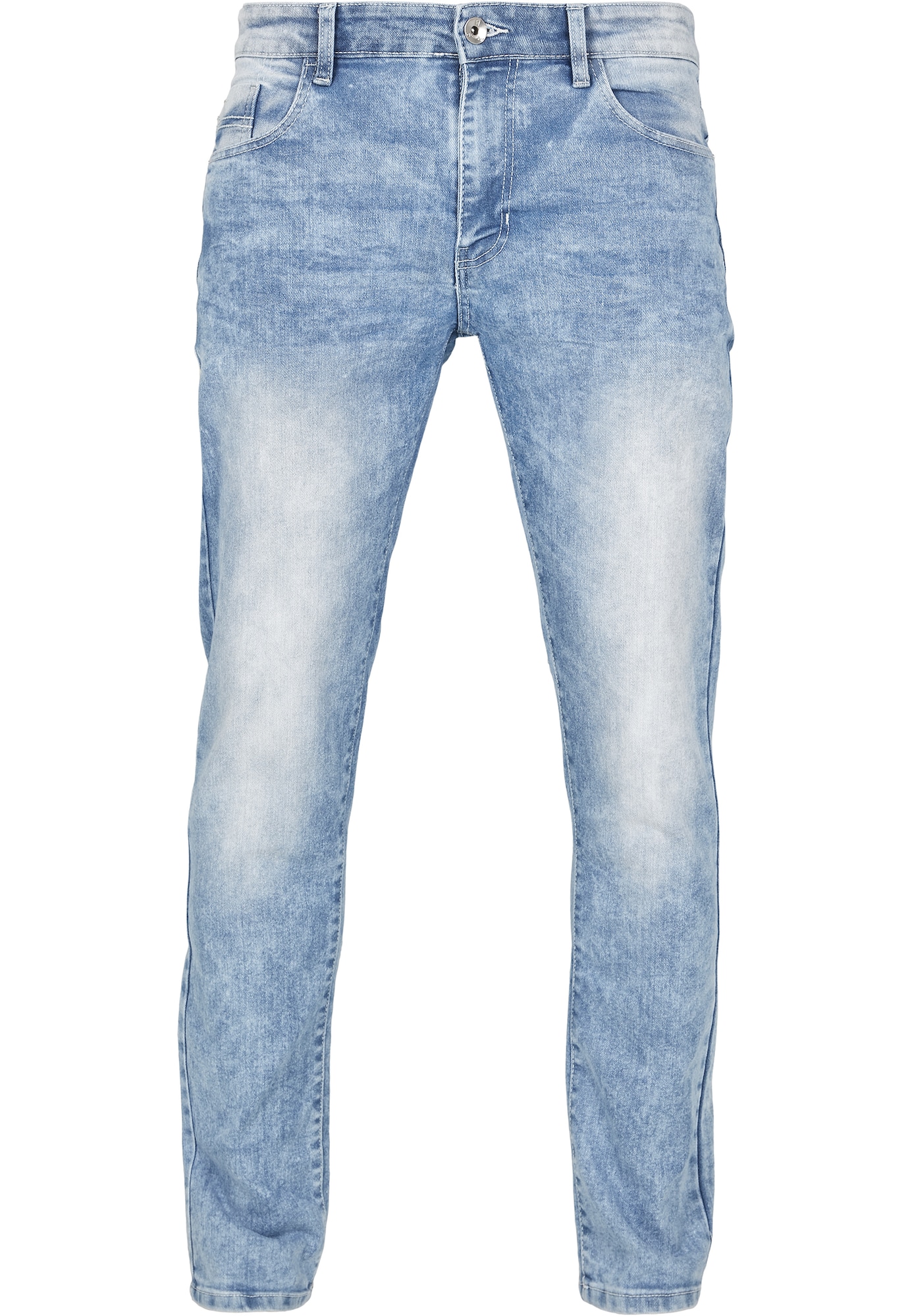 SOUTHPOLE Kavbojke  moder denim