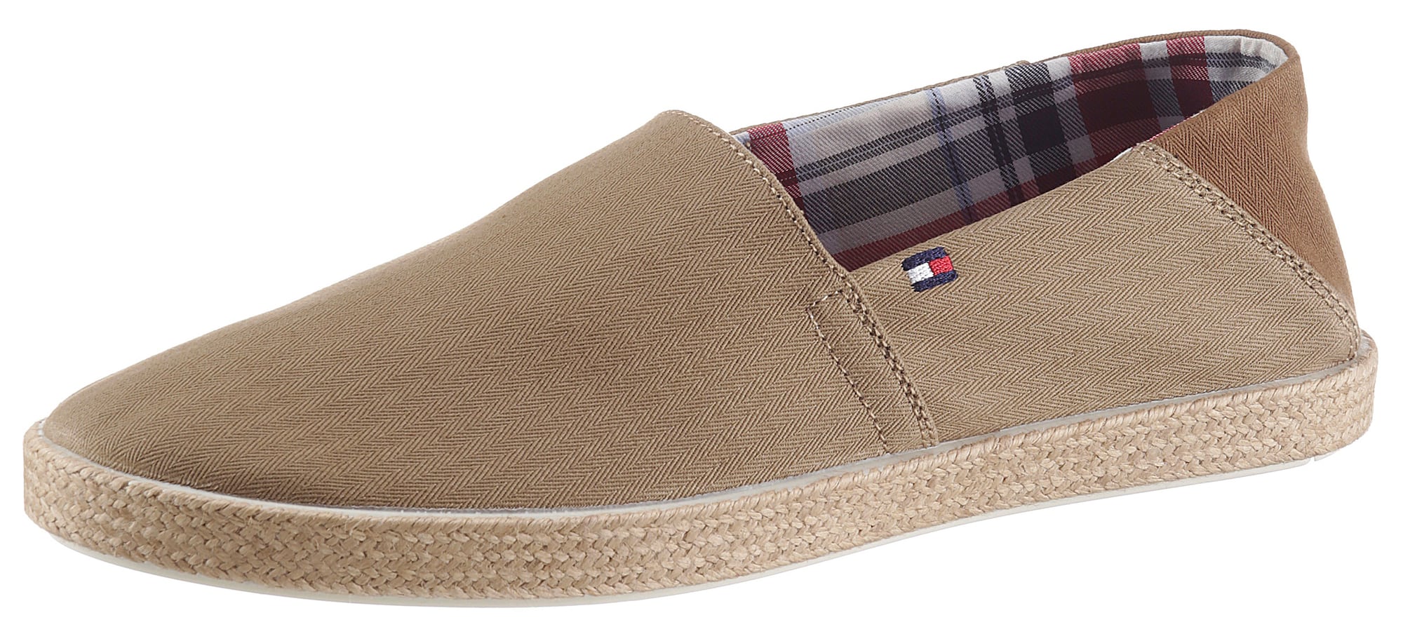 TOMMY HILFIGER Espadrile 'Easy Summer'  svetlo rjava