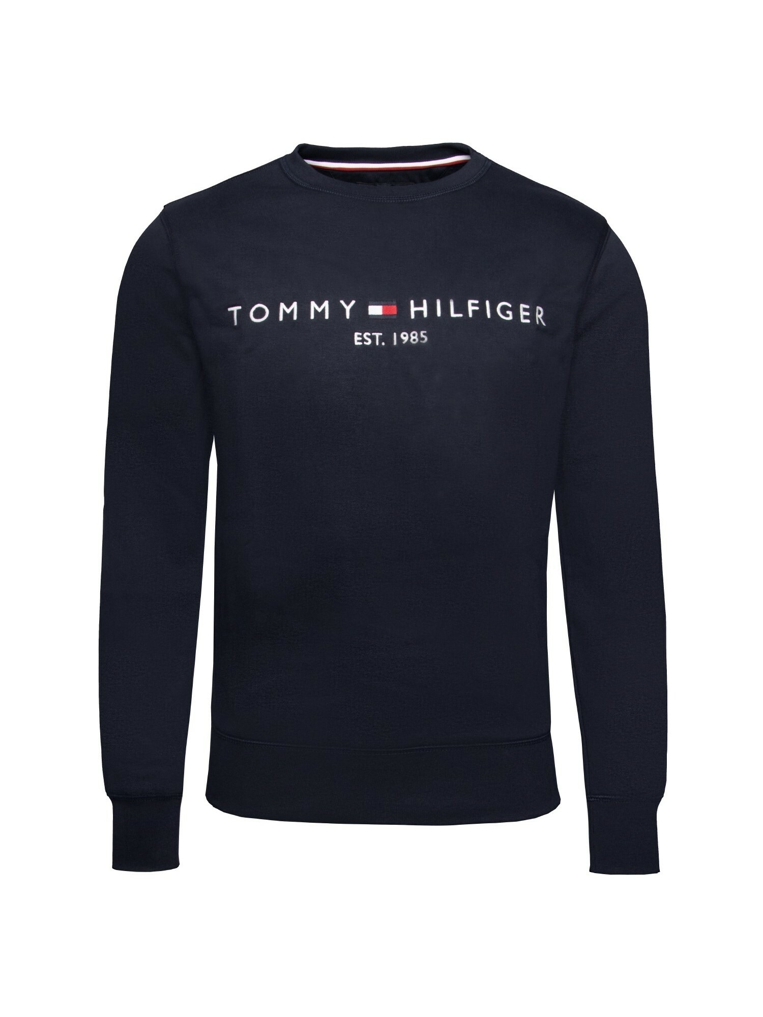 TOMMY HILFIGER Majica  nočno modra / rdeča / bela