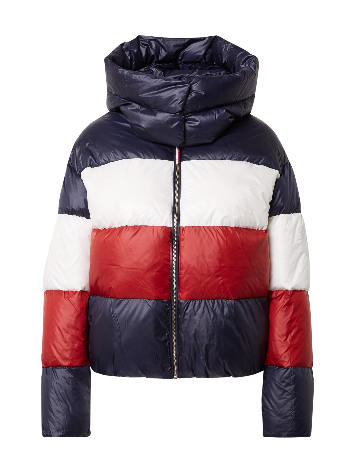 TOMMY HILFIGER Zimska jakna  marine / rdeča / bela