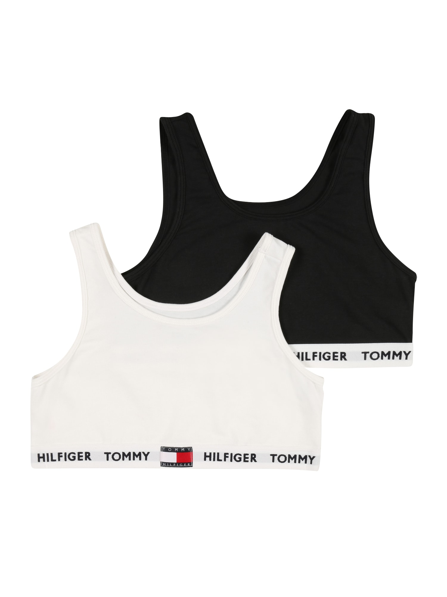 Tommy Hilfiger Underwear Spodnja majica  ognjeno rdeča / črna / bela