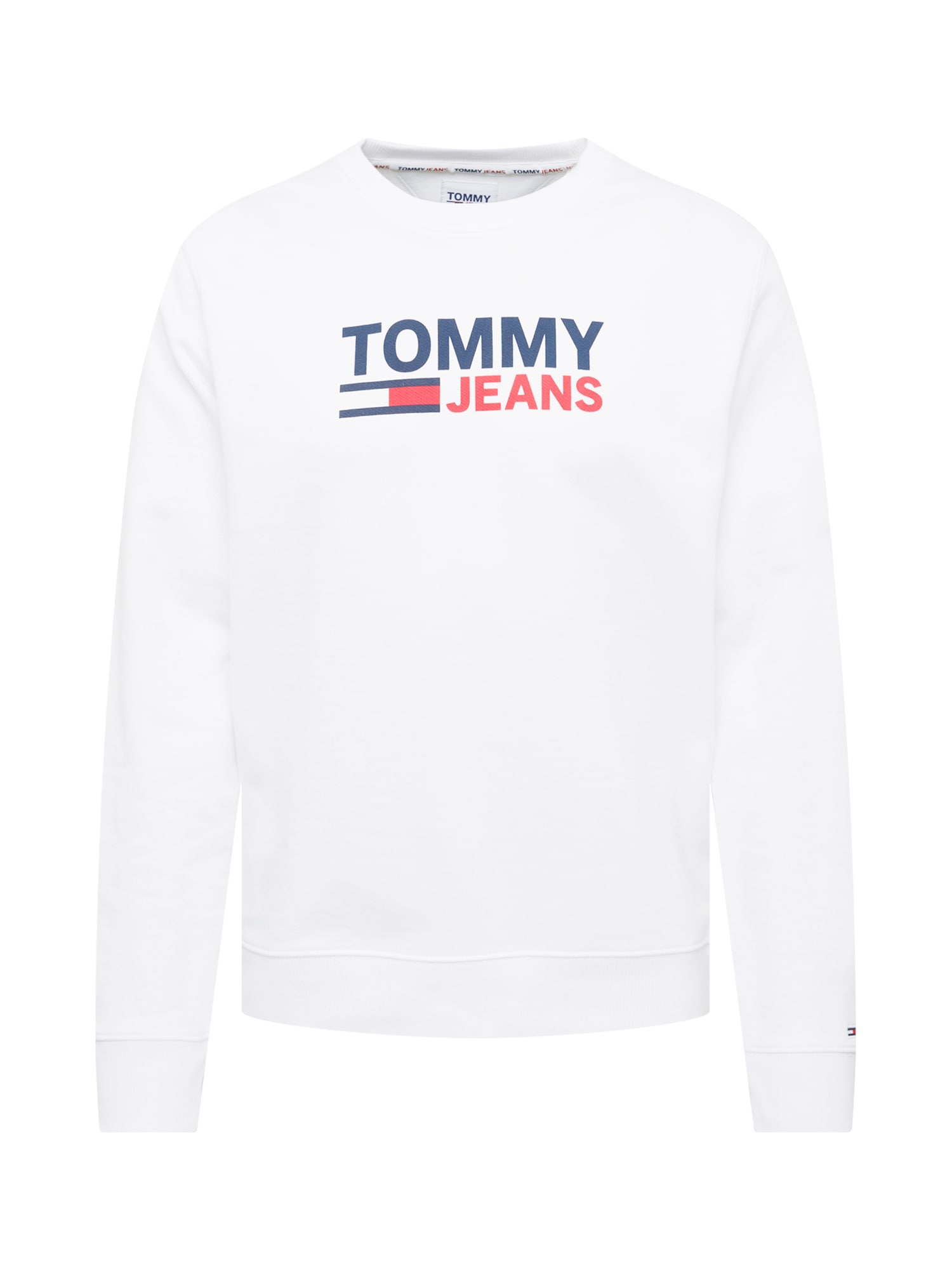 Tommy Jeans Majica  modra / rdeča / bela