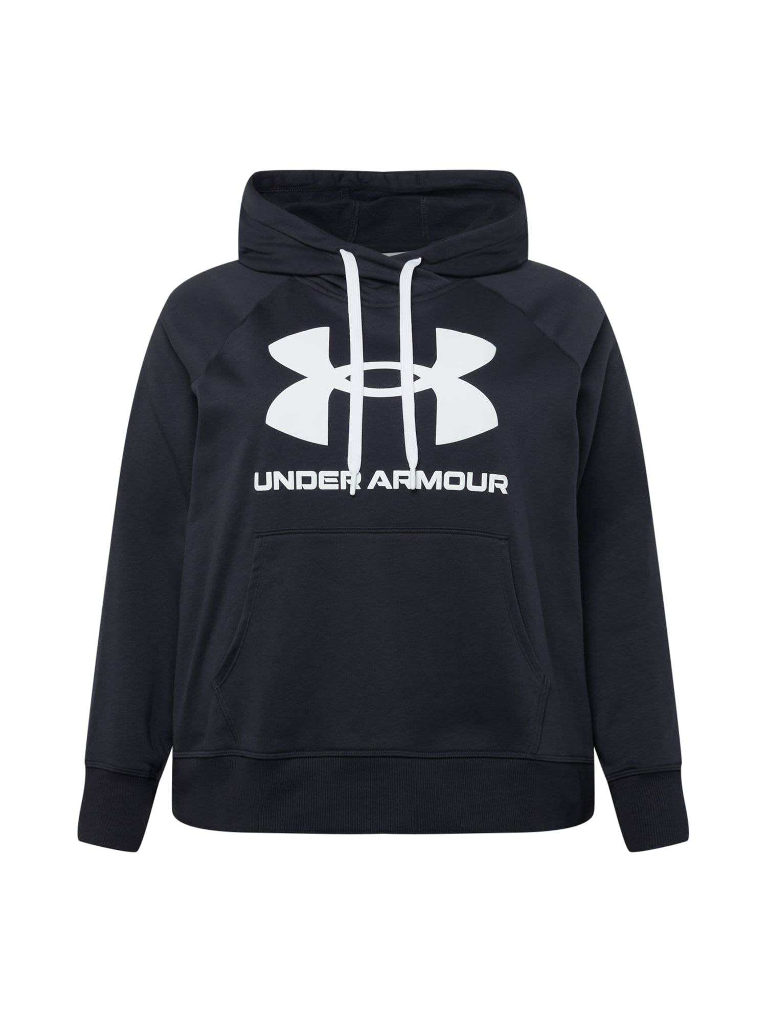 UNDER ARMOUR Športna majica  črna / bela