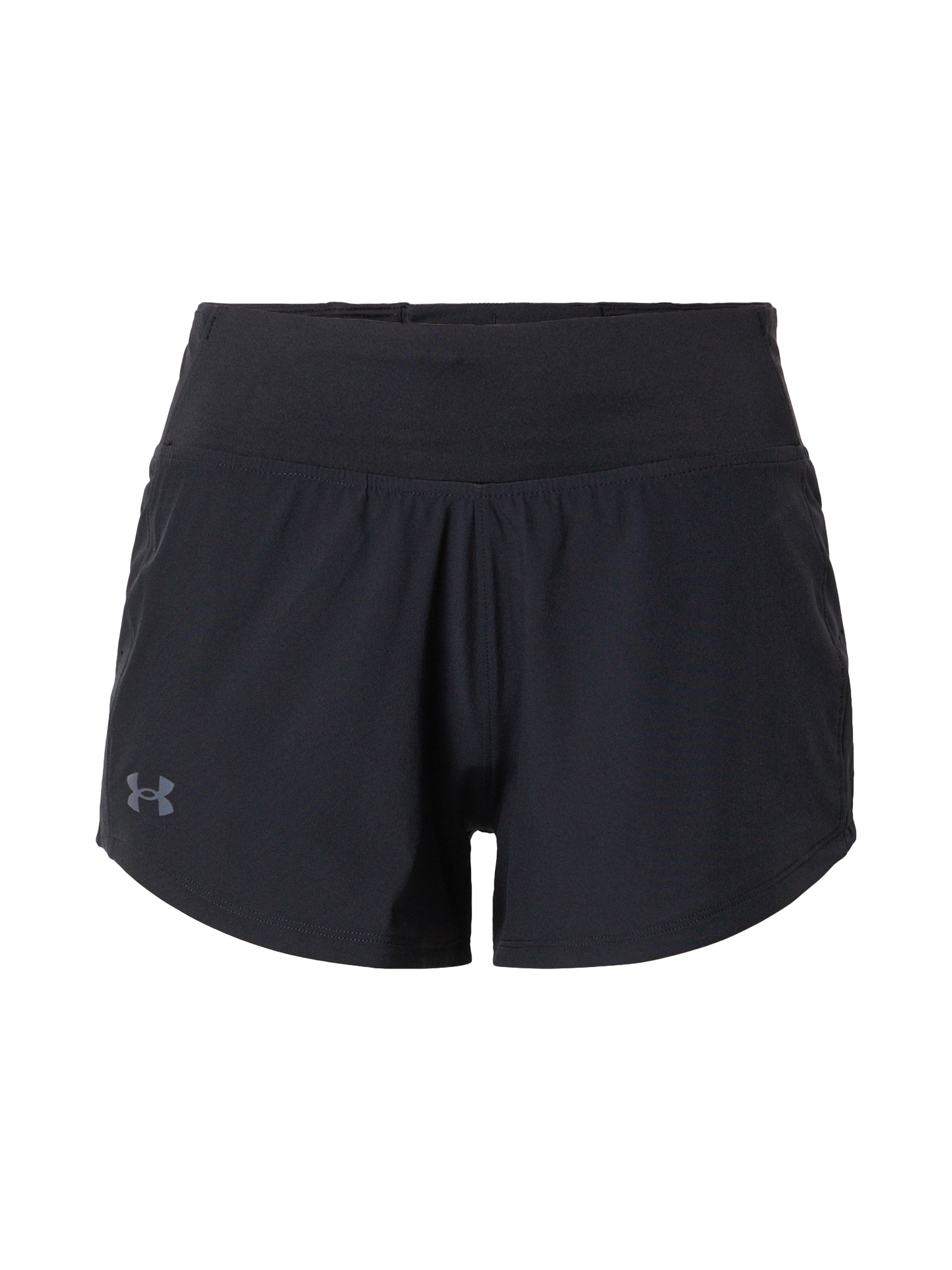 UNDER ARMOUR Športne hlače 'Speedpocket'  dimno-siva / črna