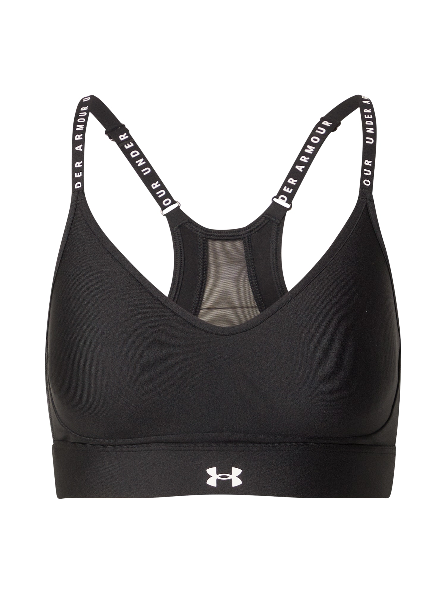 UNDER ARMOUR Športni nederček 'Infinity'  črna / bela