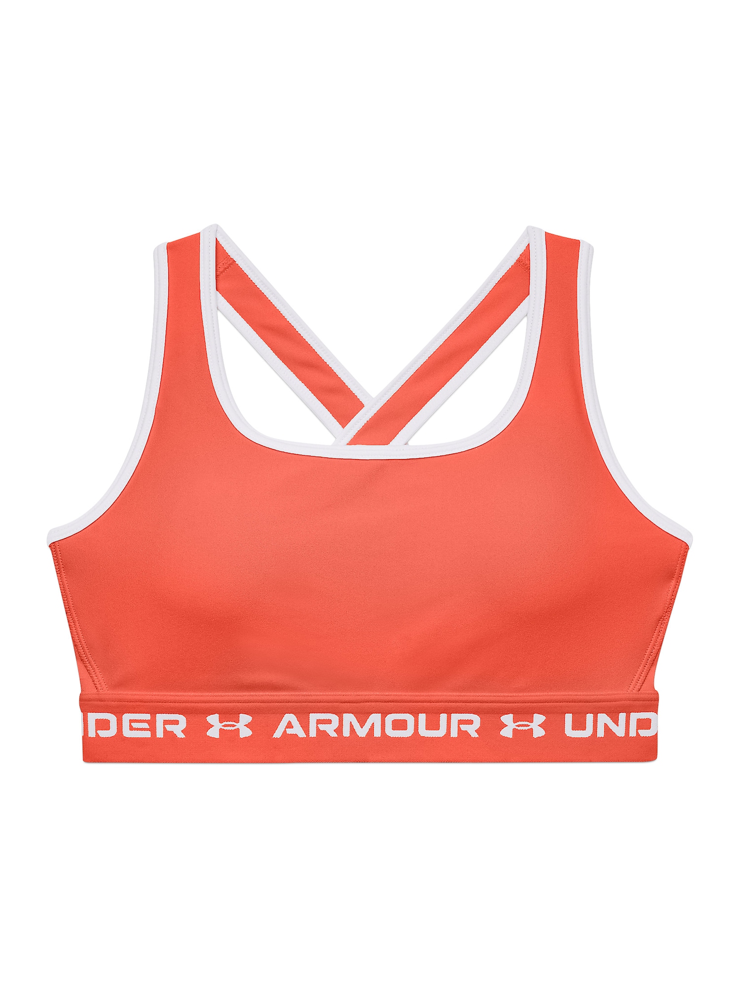 UNDER ARMOUR Športni nederček  oranžna / bela