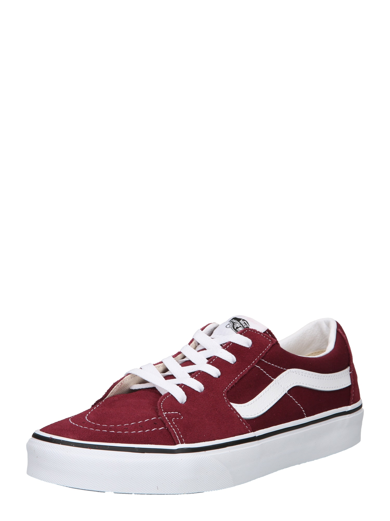 VANS Nizke superge  bordo / bela