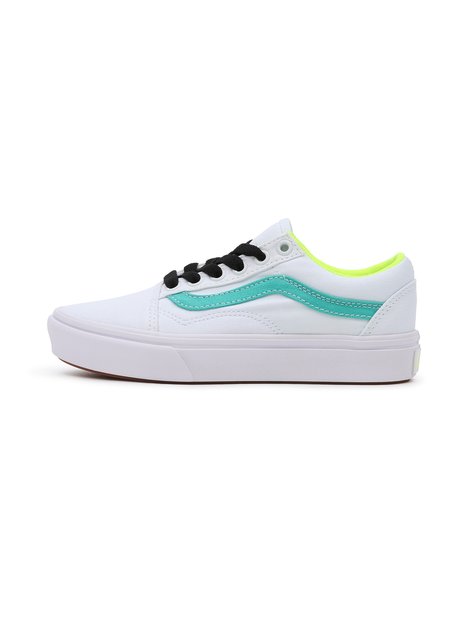 VANS Superge 'Comfy Cush'  azur / neonsko zelena / črna / bela