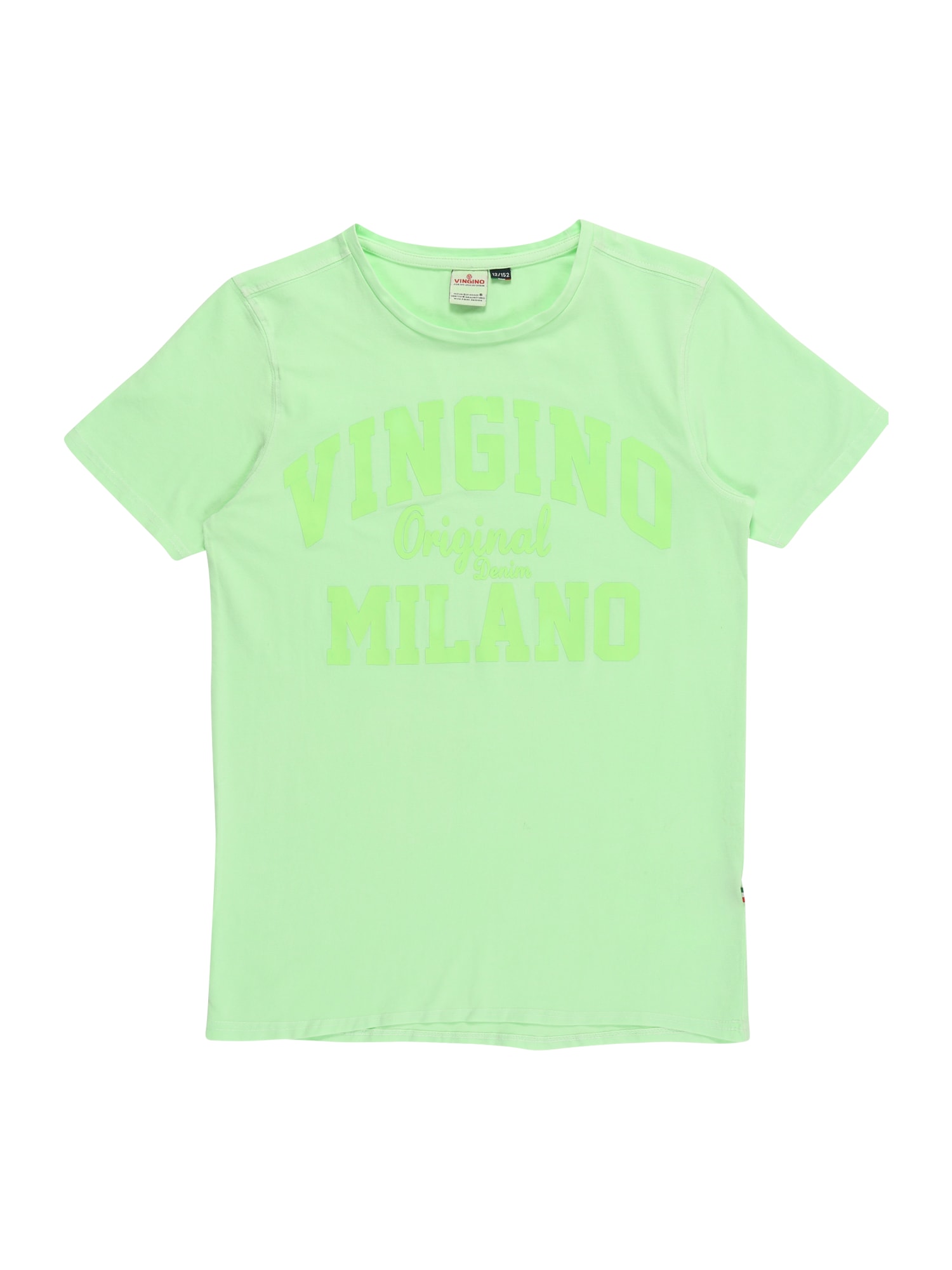 VINGINO Majica  neonsko zelena / pastelno zelena