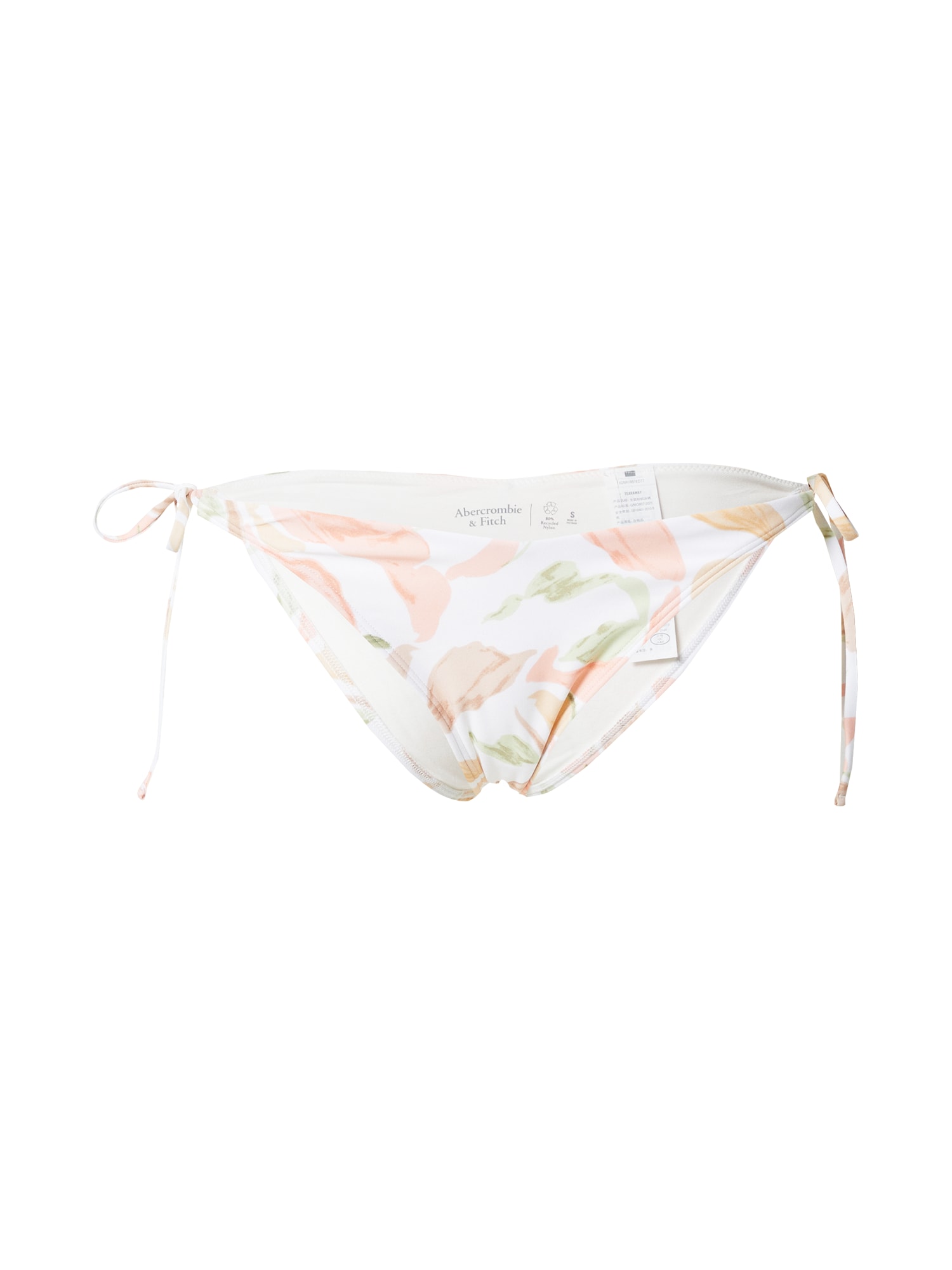 Abercrombie & Fitch Bikini hlačke  bež / svetlo zelena / roza / bela