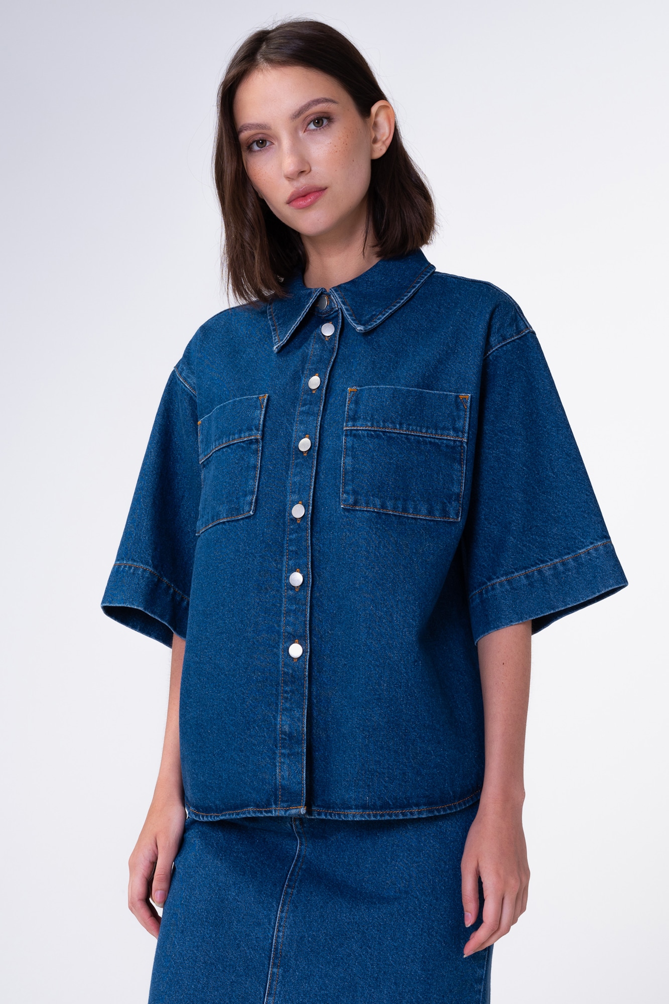 Aligne Bluza 'Giana'  moder denim