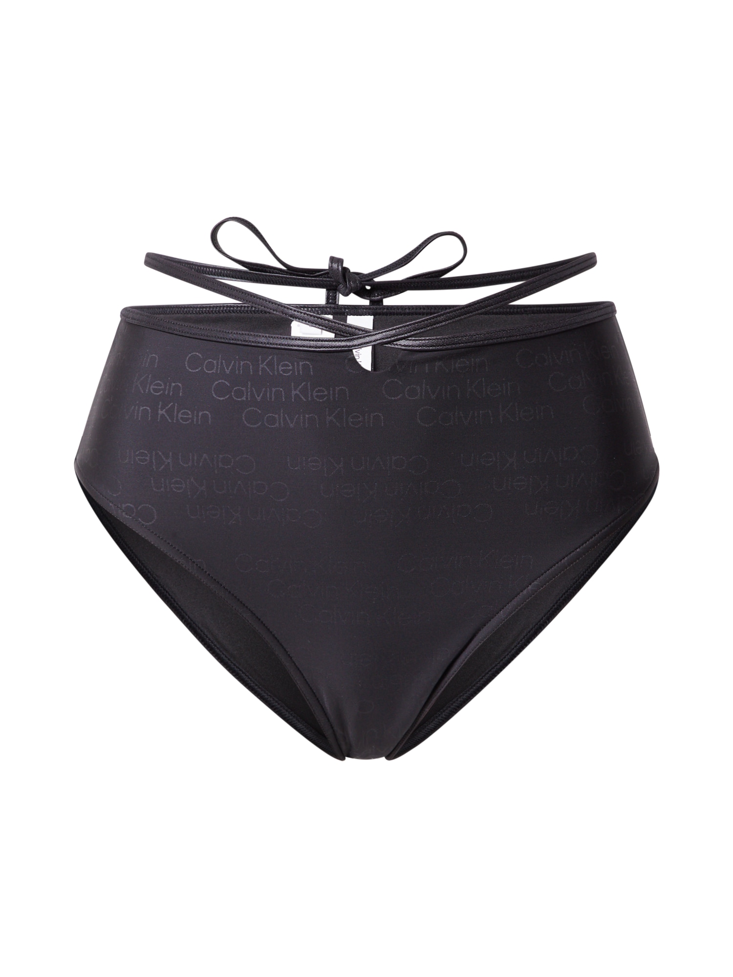 Calvin Klein Swimwear Bikini hlačke  črna