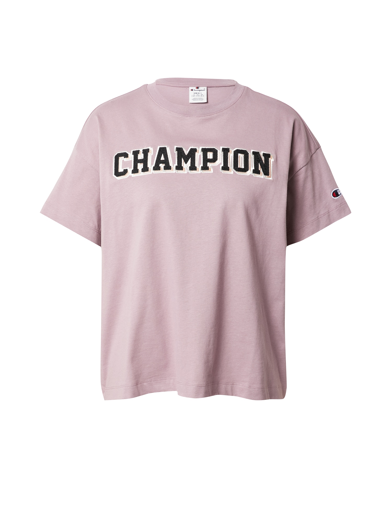 Champion Authentic Athletic Apparel Majica  puder / staro roza / črna / bela