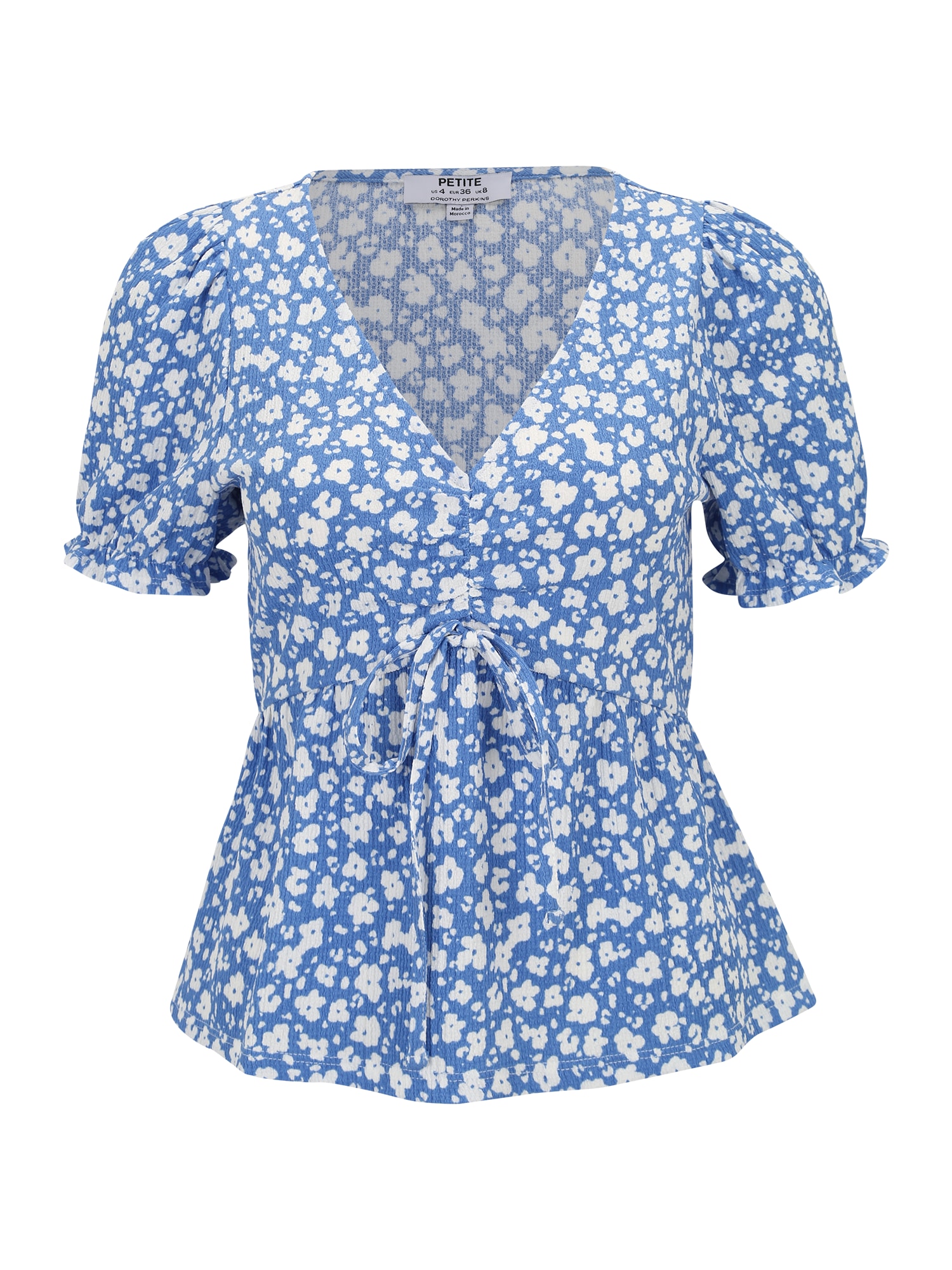 Dorothy Perkins Petite Bluza  dimno modra / bela