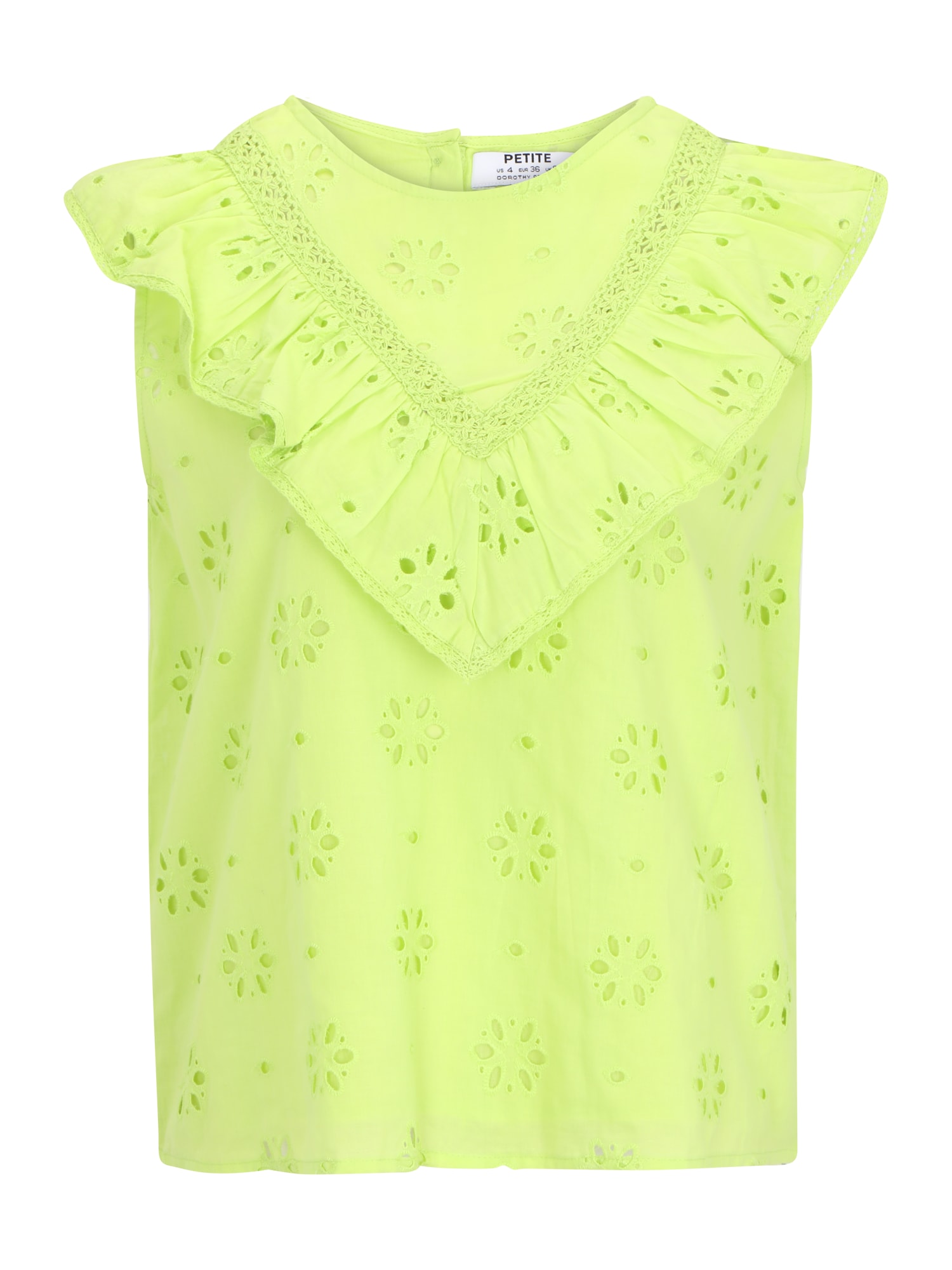 Dorothy Perkins Petite Bluza  neonsko zelena