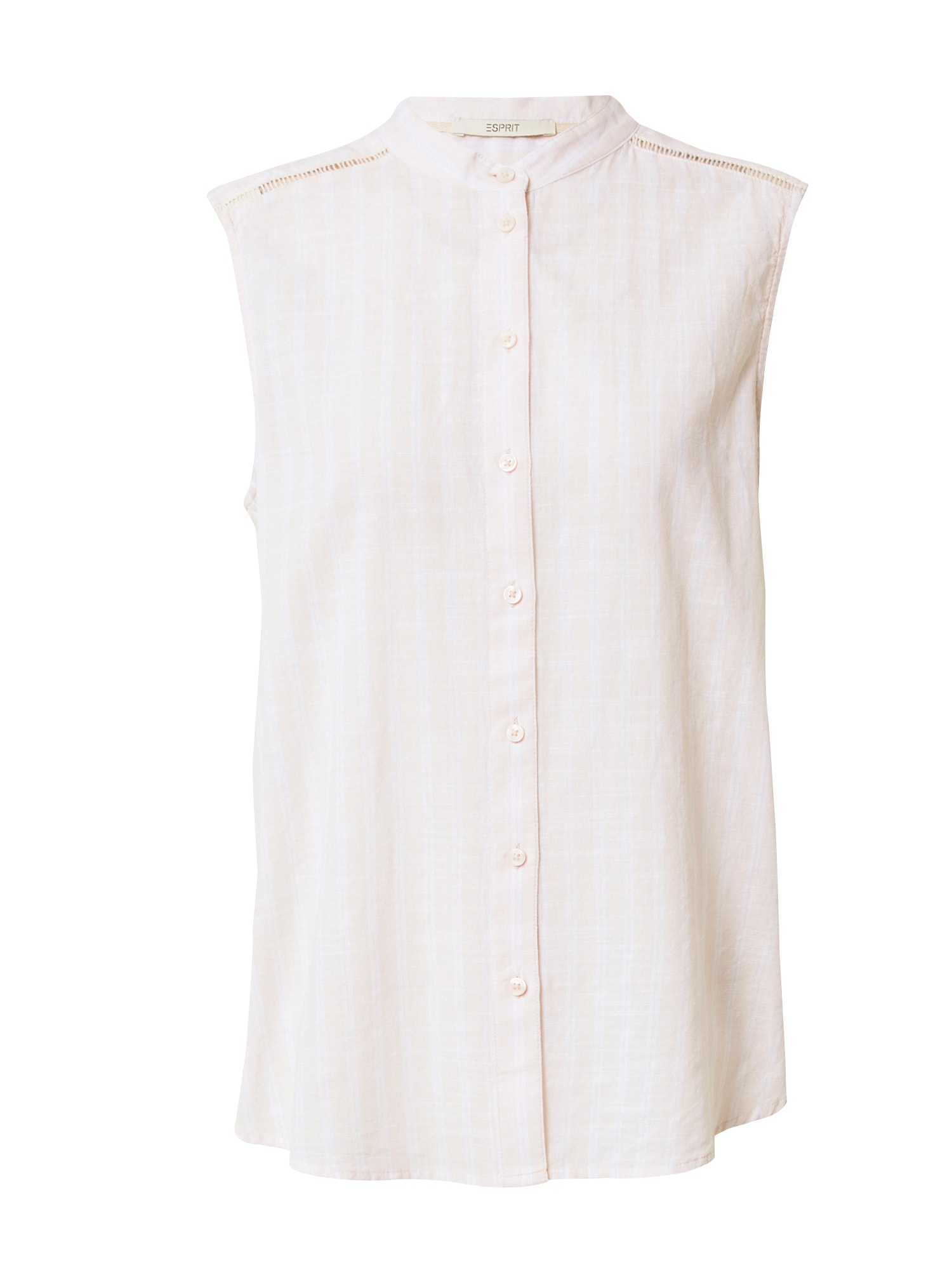 ESPRIT Bluza  nude / bela