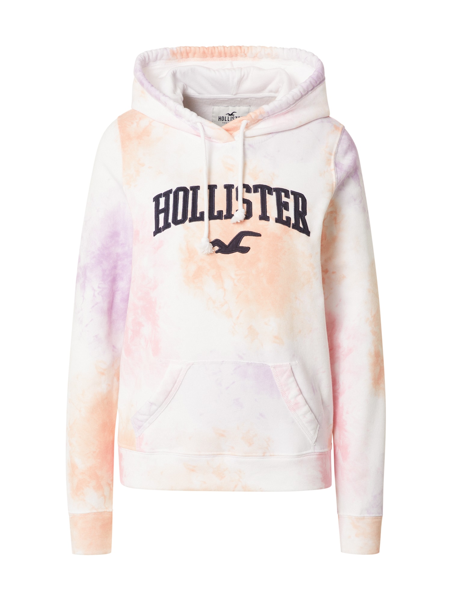 HOLLISTER Majica  pastelno lila / pastelno oranžna / pastelno roza / črna / off-bela