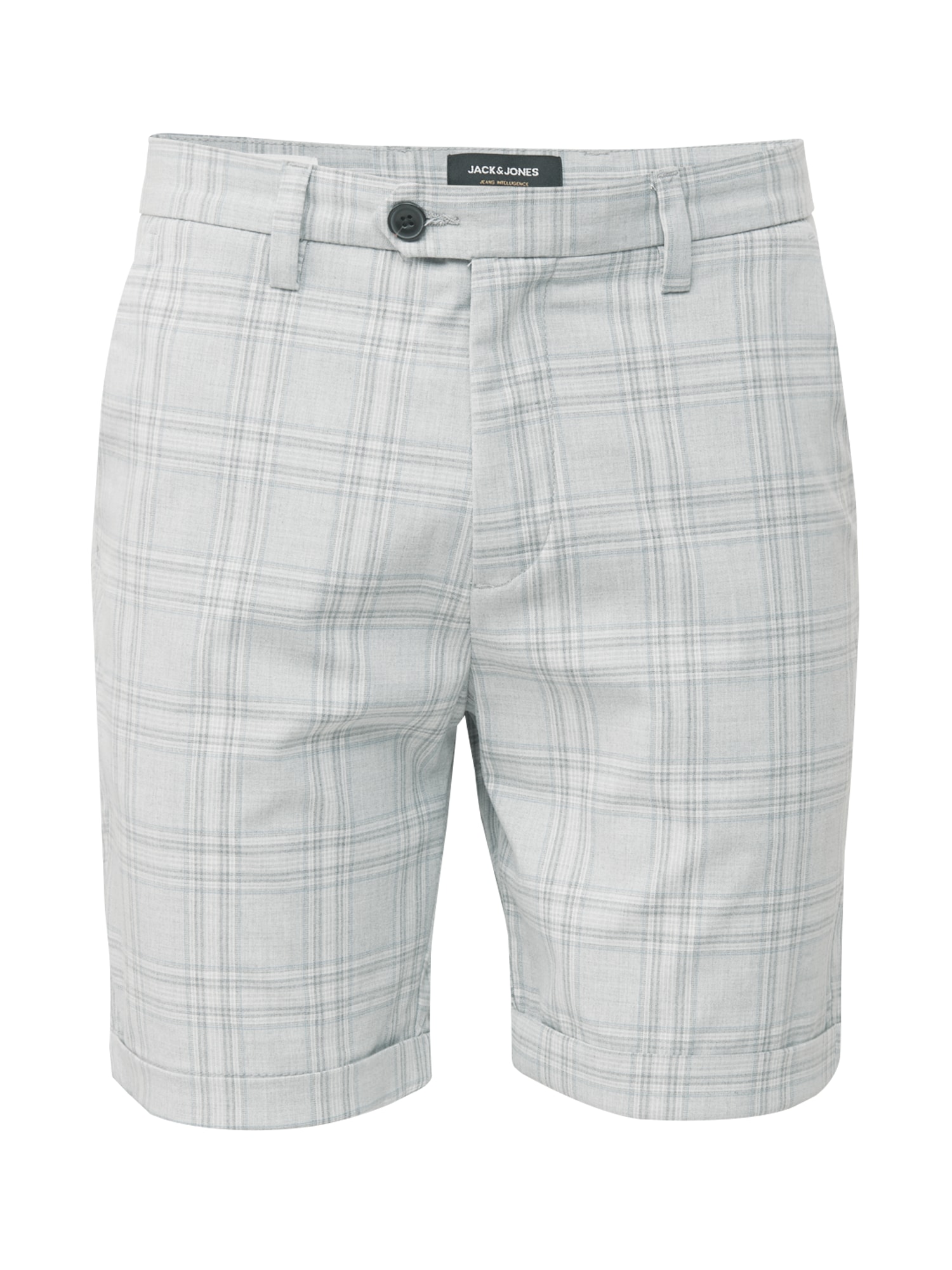 JACK & JONES Chino hlače 'Connor'  kremna / siva / pastelno zelena