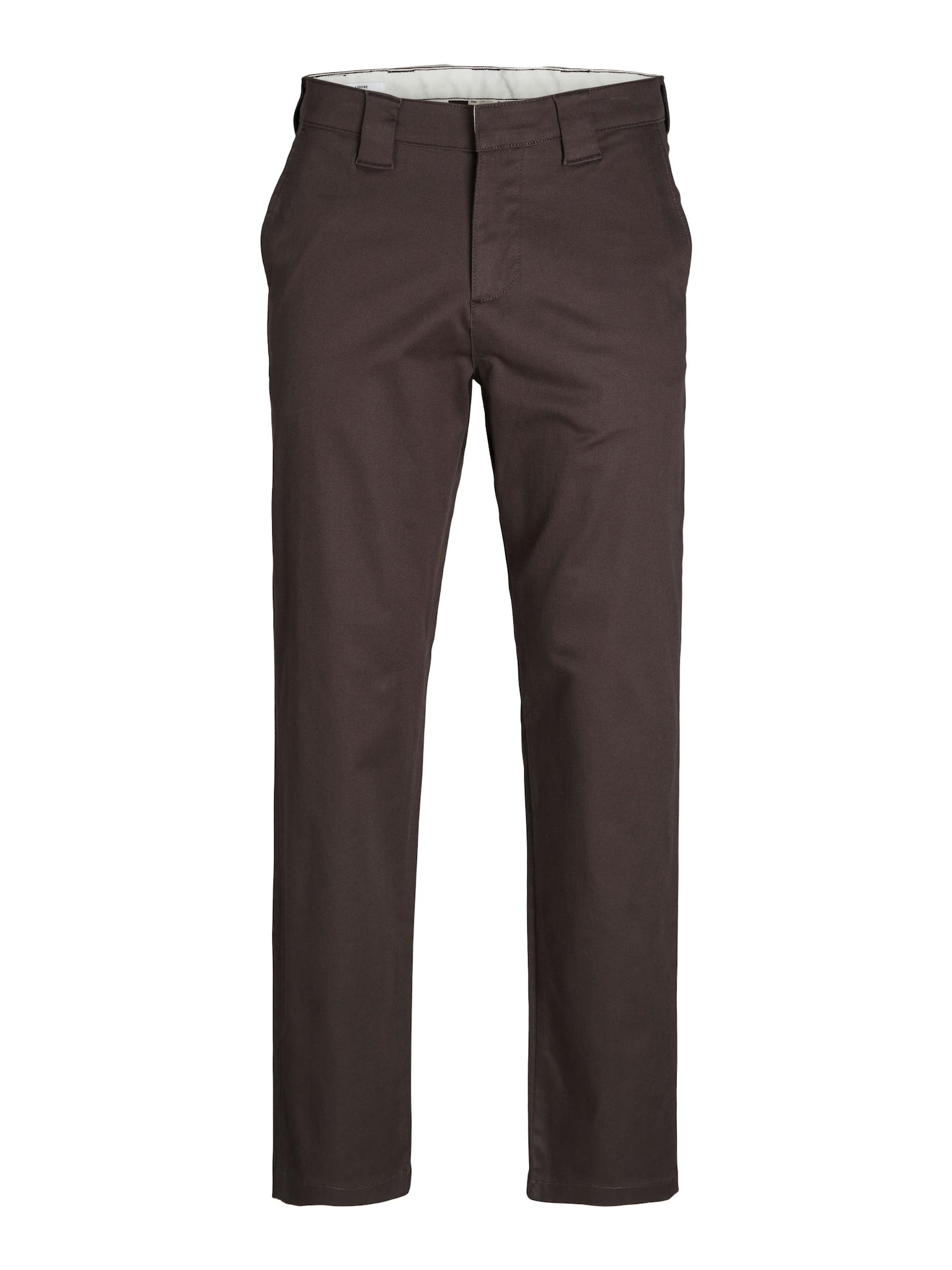 JACK & JONES Chino hlače 'Kane Pablo'  temno rjava