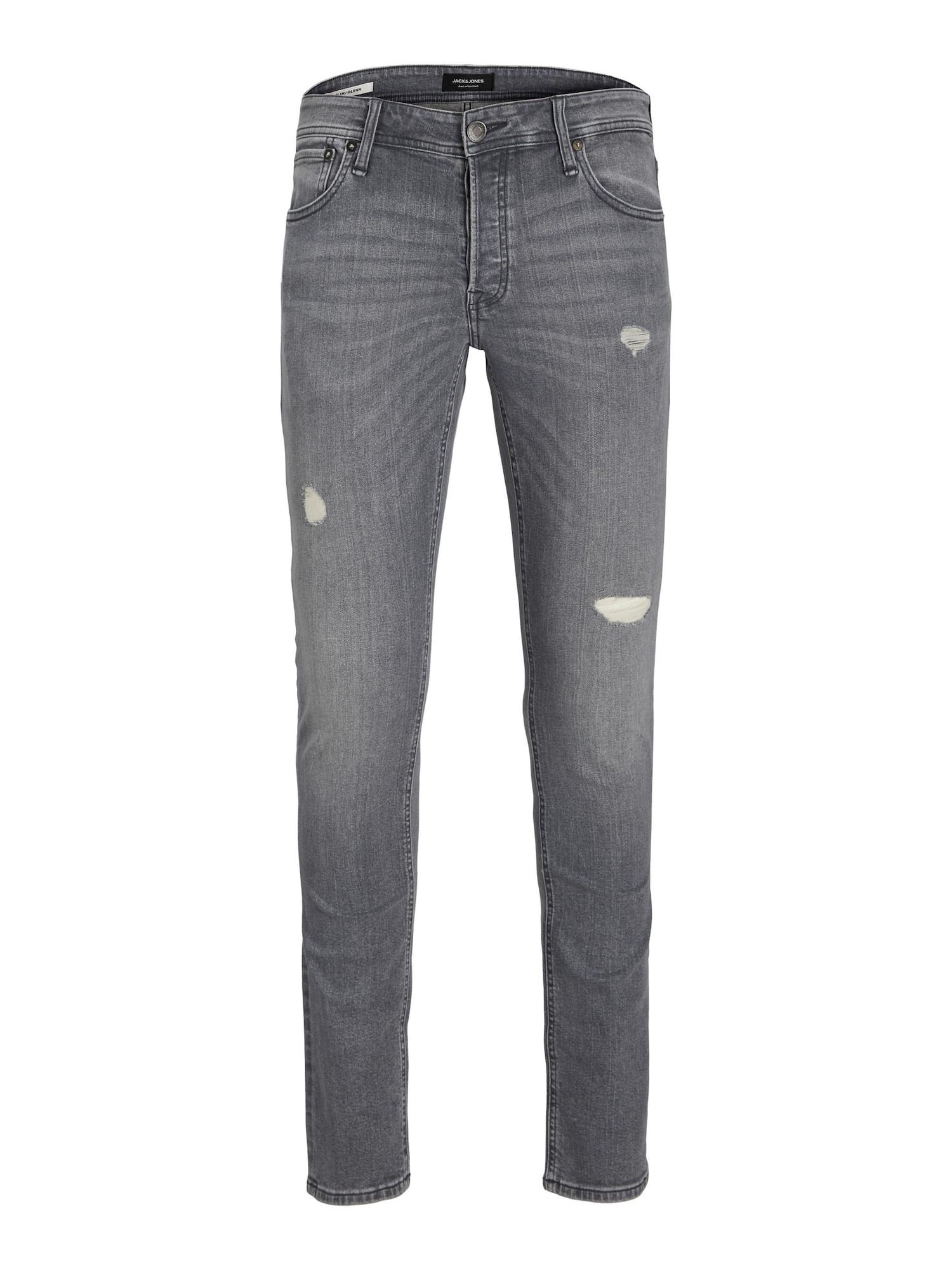 JACK & JONES Kavbojke 'Glenn'  siv denim