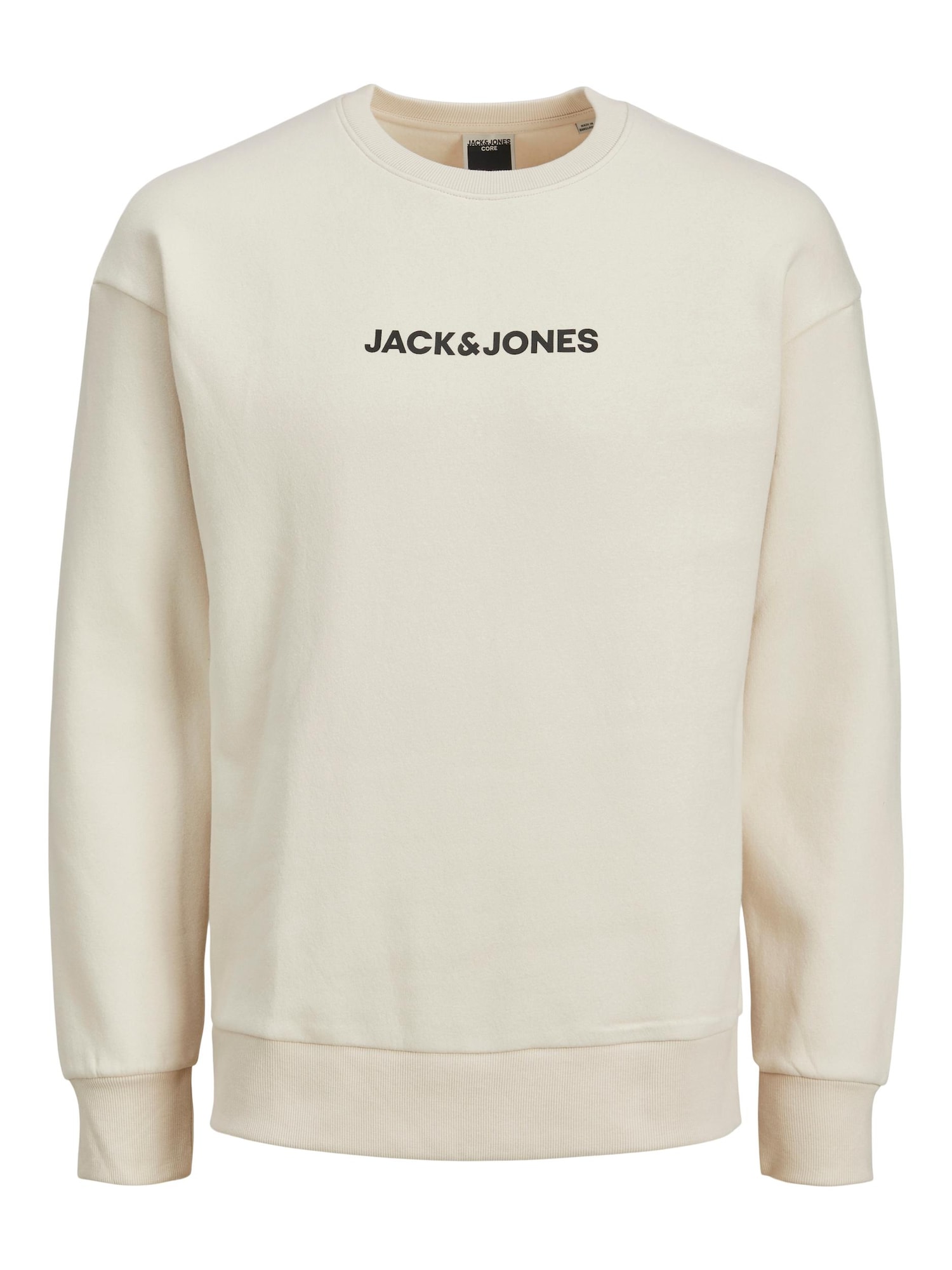 JACK & JONES Majica 'Swish'  bež / temno modra / črna / bela