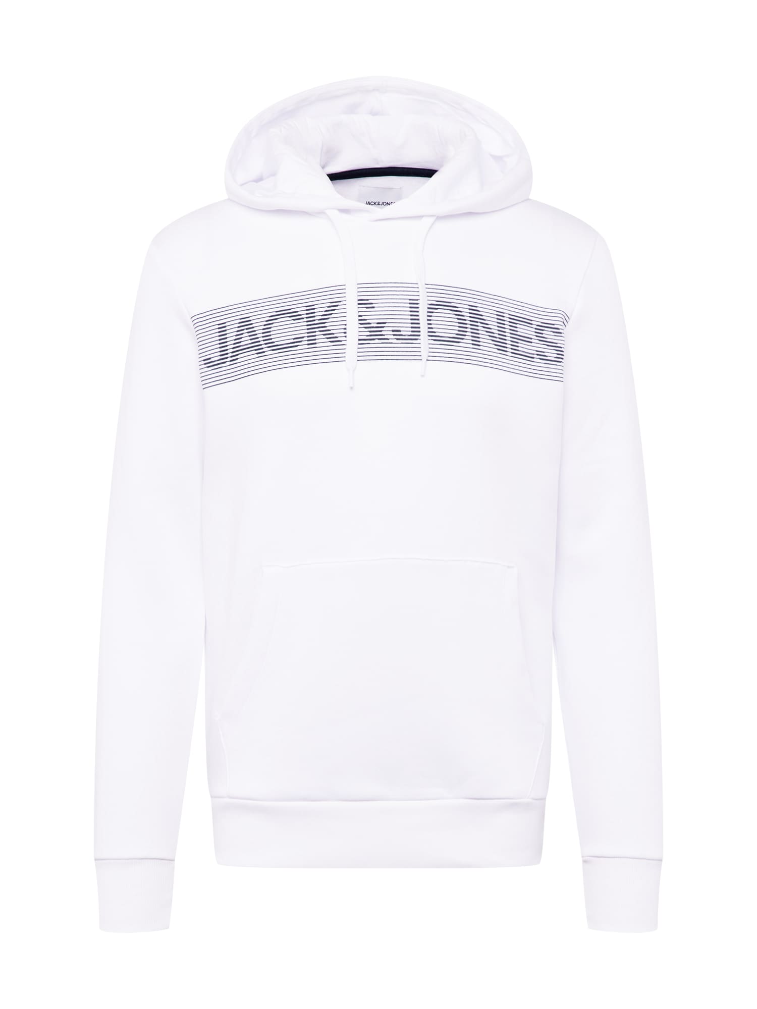 JACK & JONES Majica  mornarska / bela