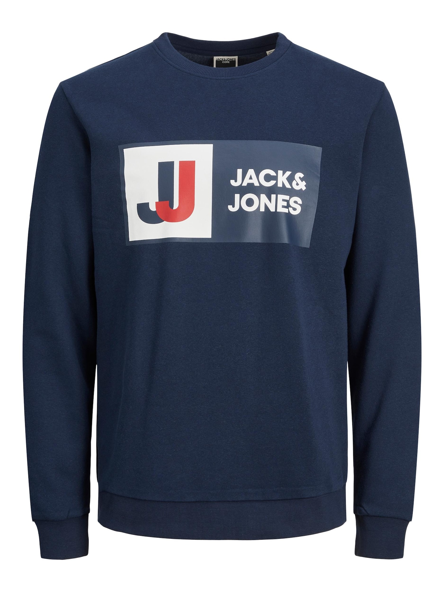 JACK & JONES Majica  mornarska / rdeča / bela