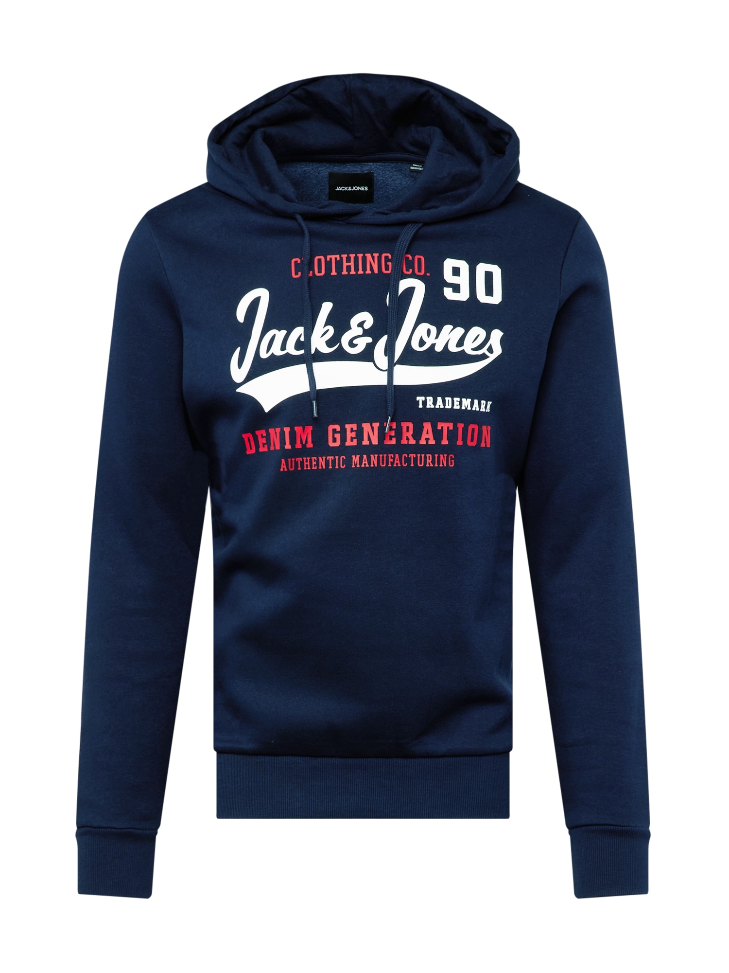 JACK & JONES Majica  mornarska / rdeča / bela