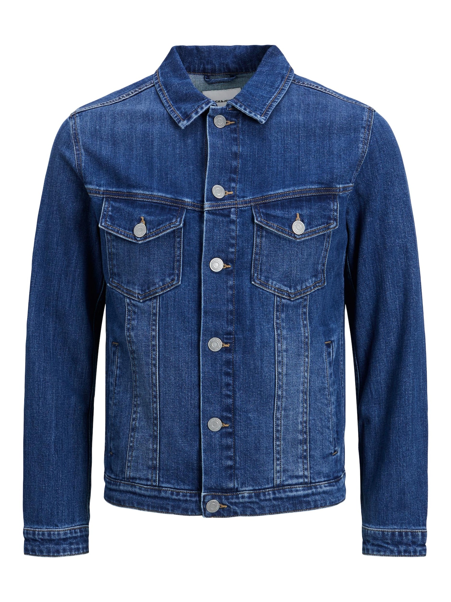 JACK & JONES Prehodna jakna 'ALVIN'  moder denim