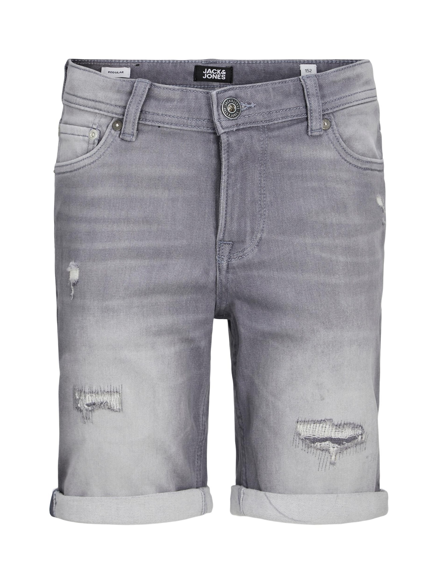 Jack & Jones Junior Kavbojke 'Rick'  siv denim