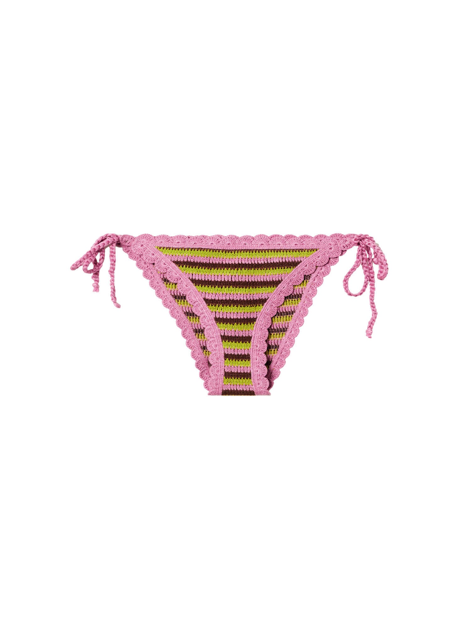 MANGO Bikini hlačke 'HABANA'  čokolada / trst / rosé