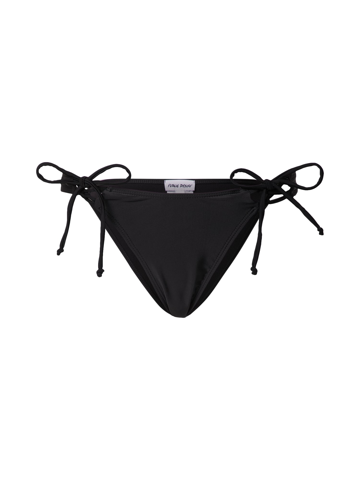 Public Desire Bikini hlačke  črna