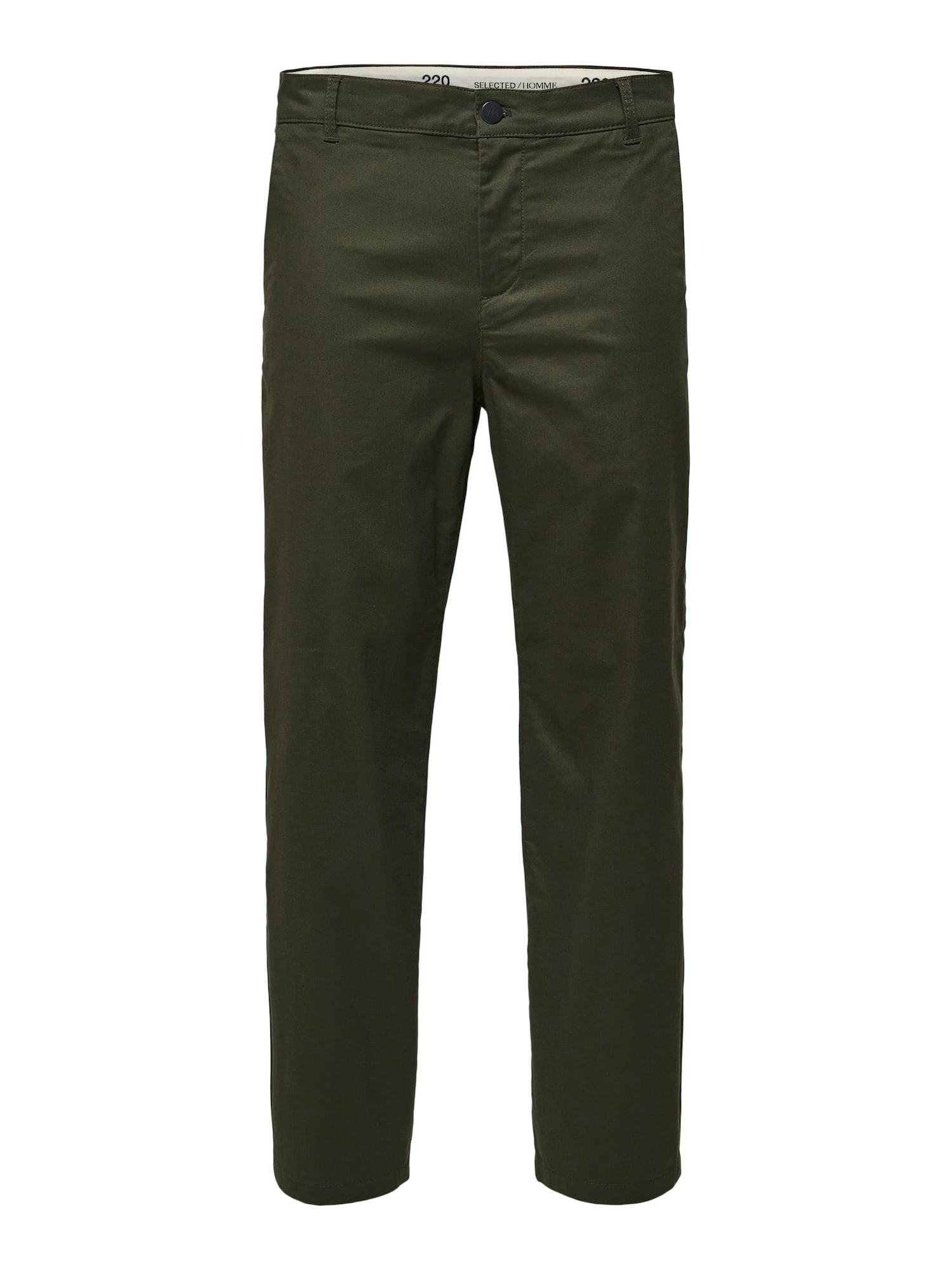 SELECTED HOMME Chino hlače 'Salford'  temno zelena