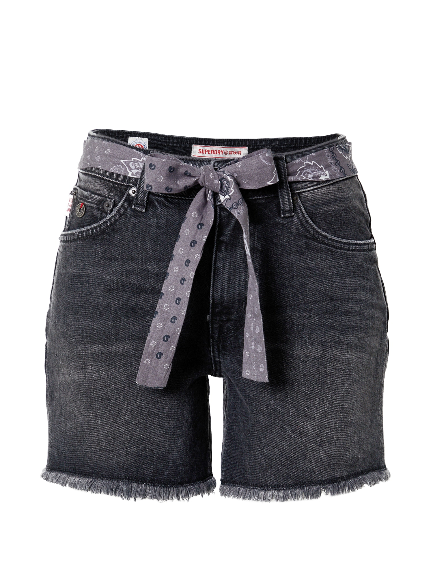 Superdry Kavbojke  siv denim