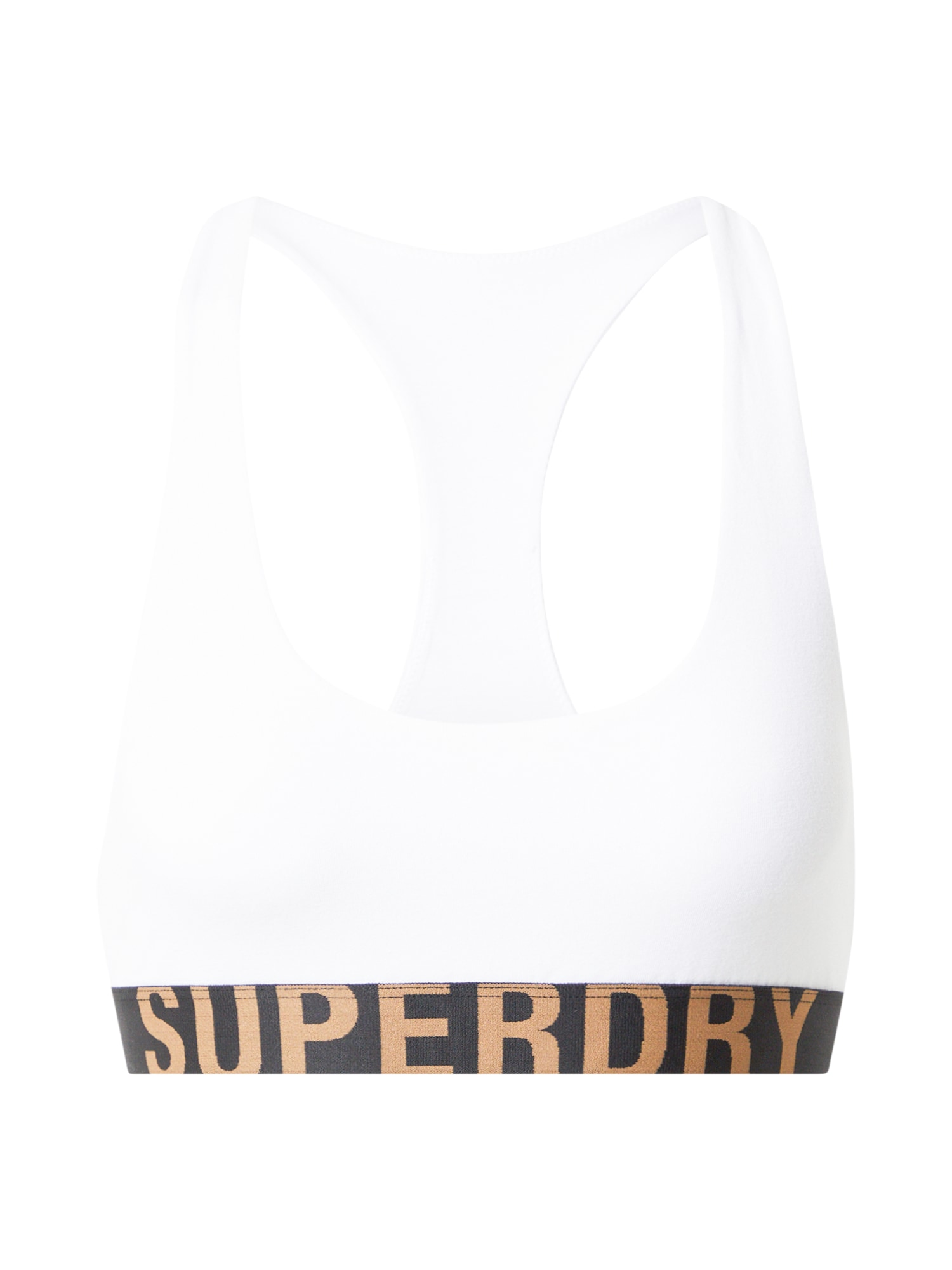 Superdry Nedrček  rjava / črna / bela