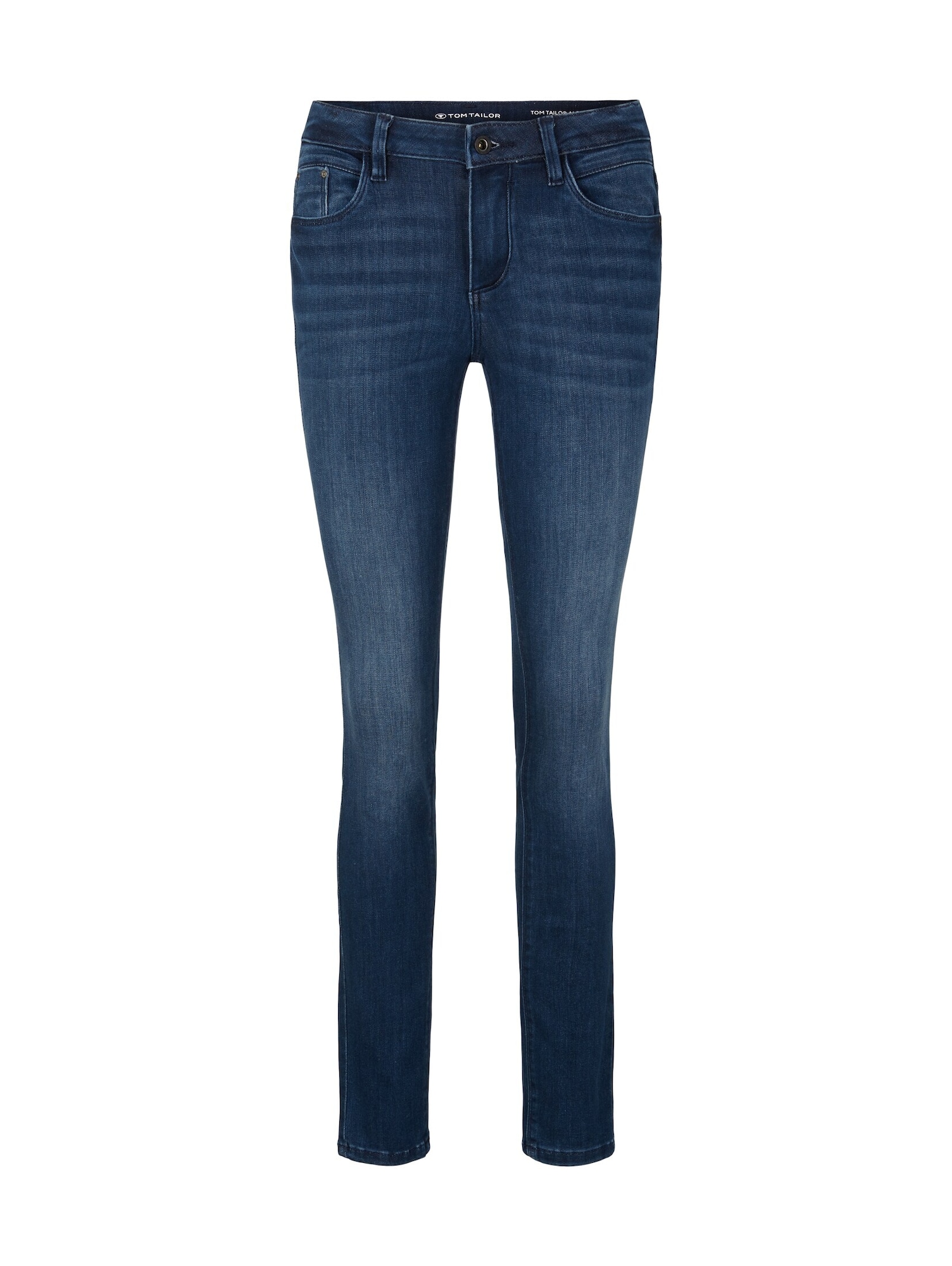 TOM TAILOR Kavbojke 'Alexa'  moder denim / bela