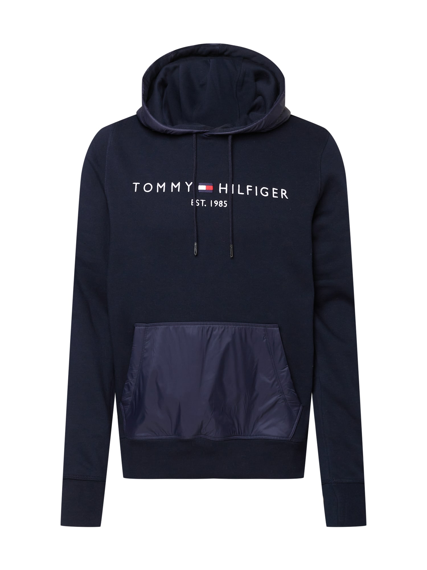 TOMMY HILFIGER Majica  mornarska / rdeča / bela