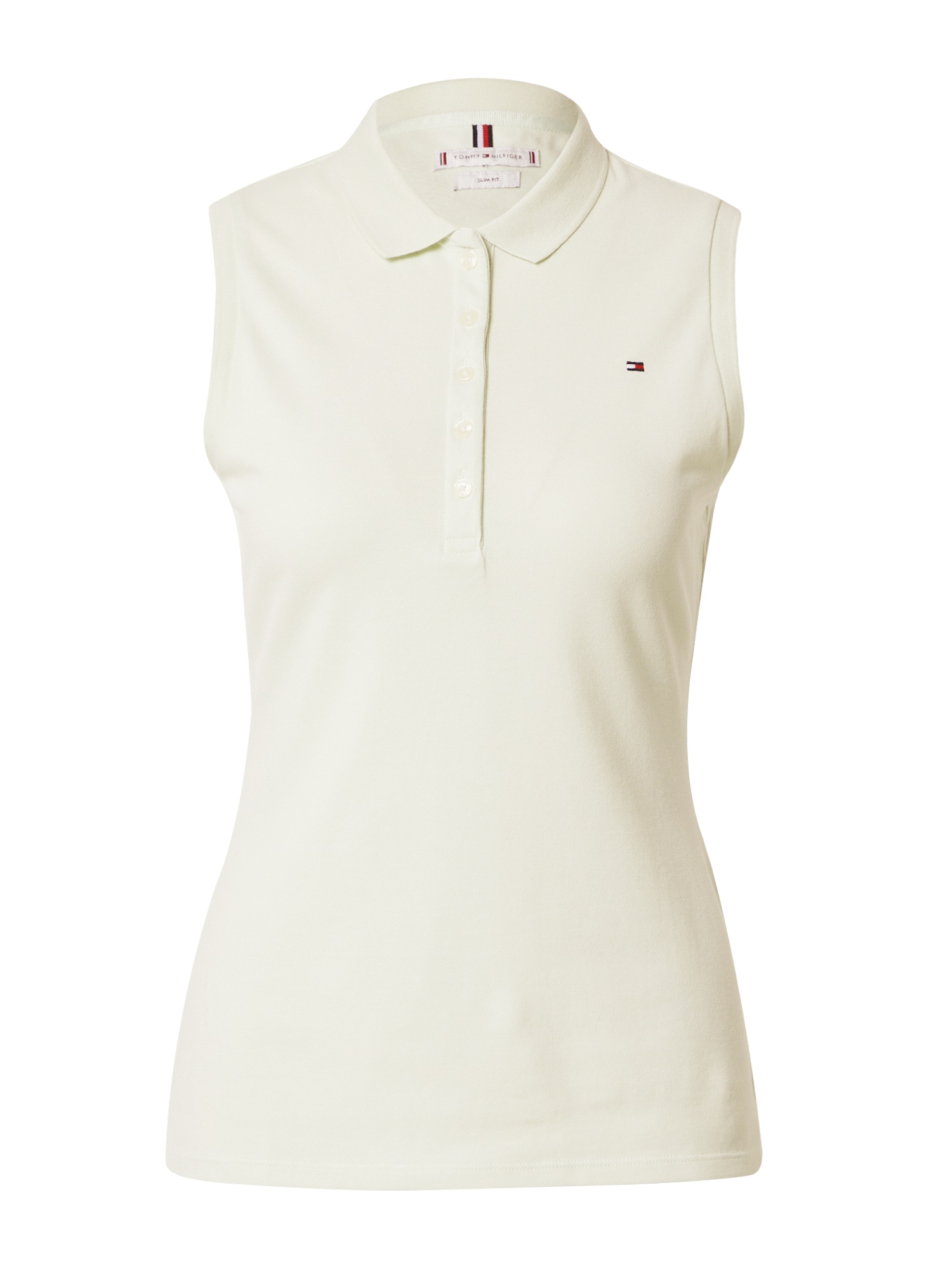 TOMMY HILFIGER Top  mornarska / pastelno zelena / rdeča / bela