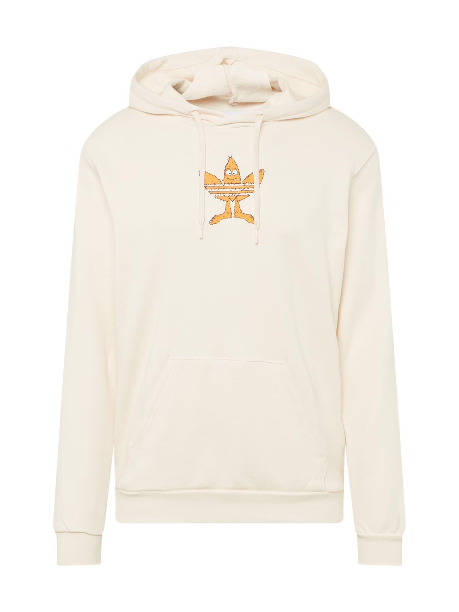 ADIDAS ORIGINALS Majica 'FUN'  oranžna / naravno bela