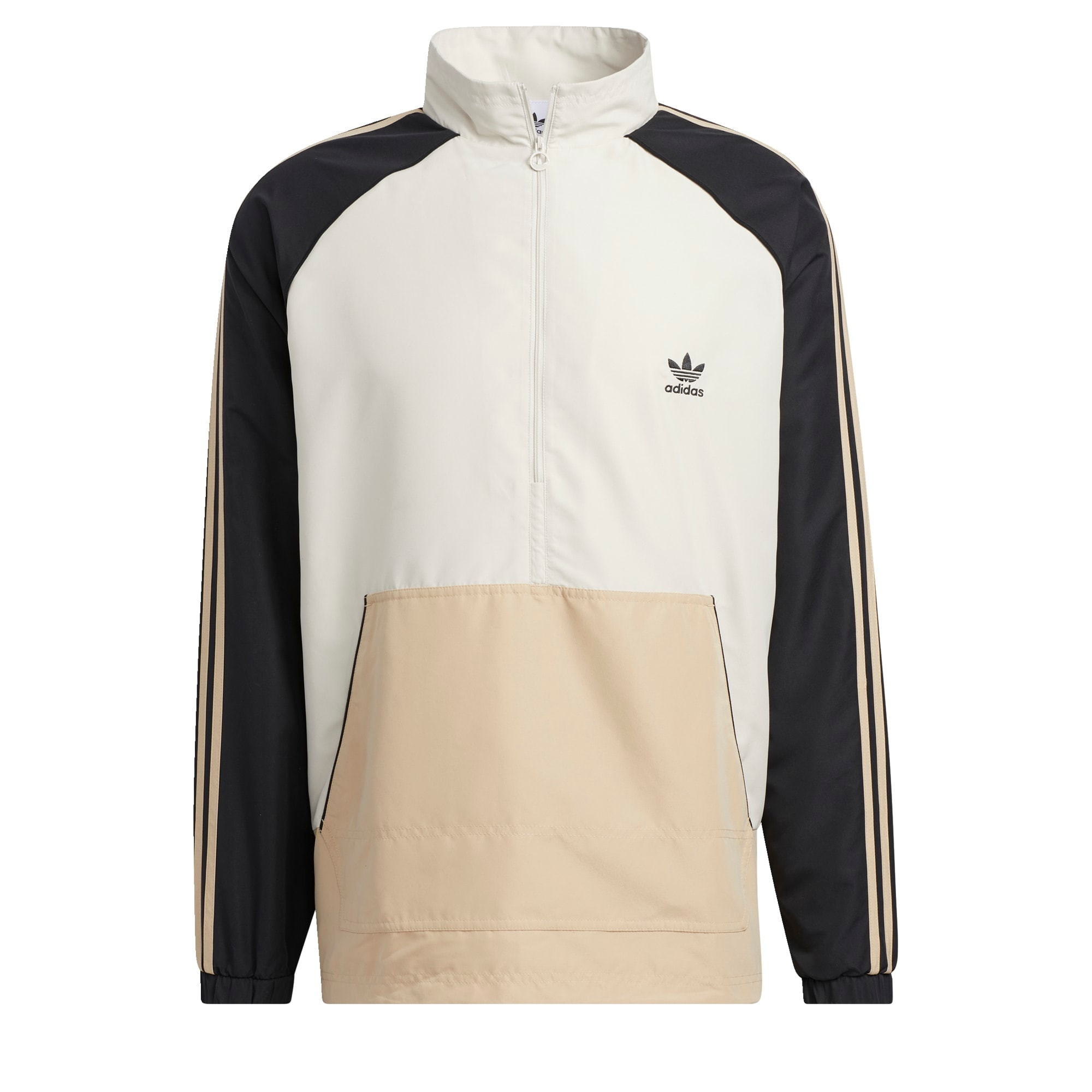 ADIDAS ORIGINALS Majica 'SST '  bež / črna / bela