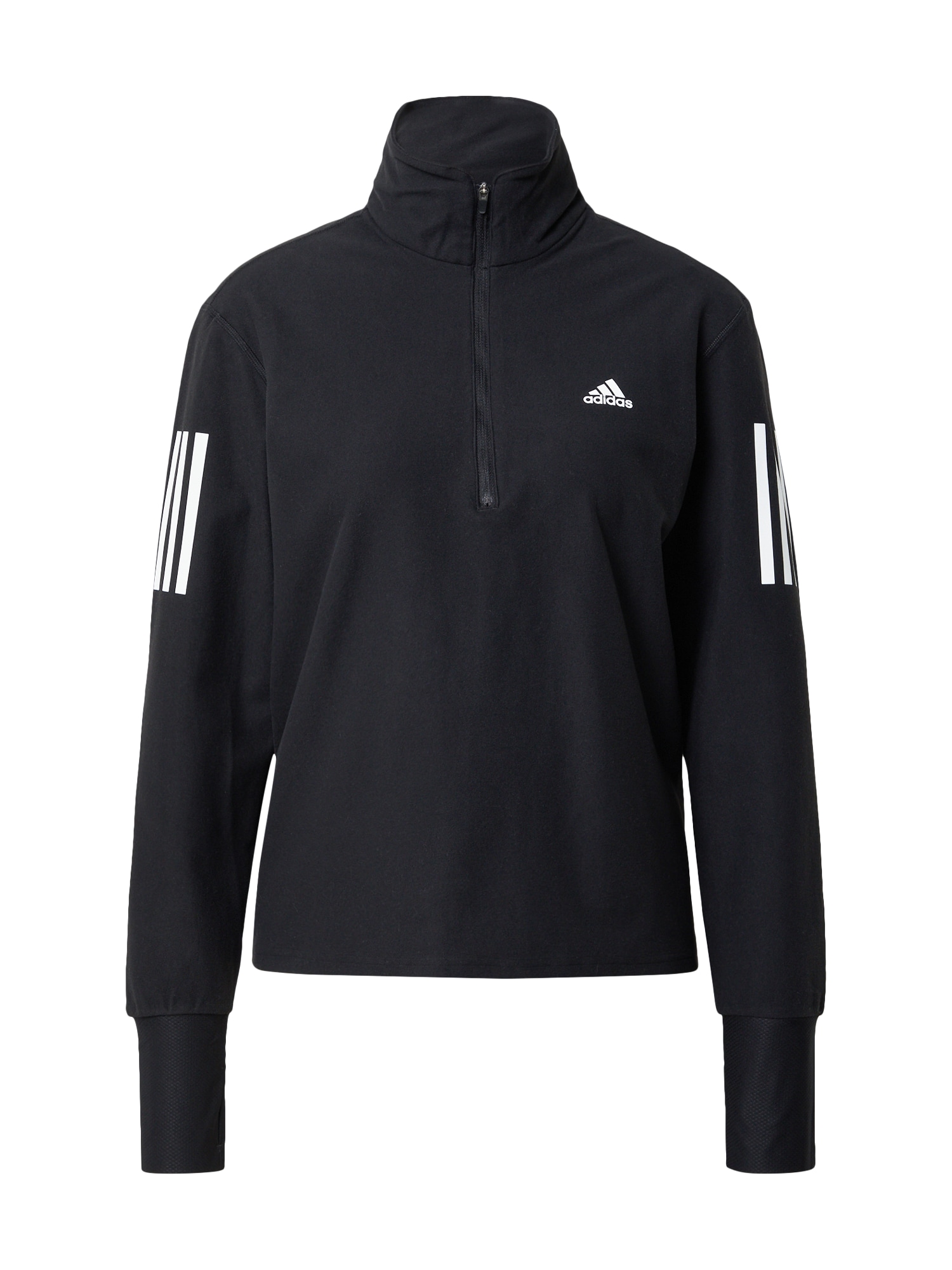 ADIDAS PERFORMANCE Športna majica  črna / bela