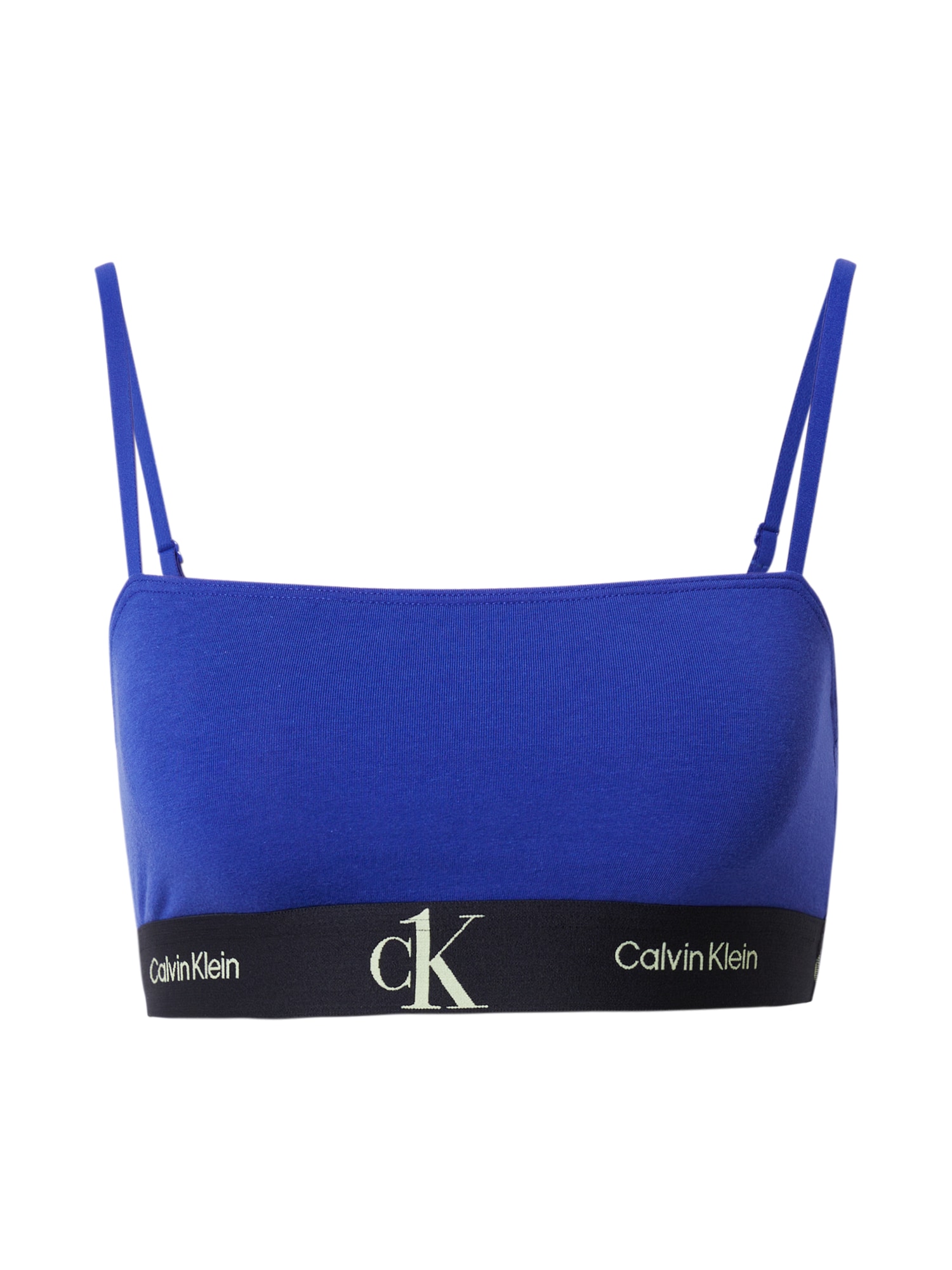 Calvin Klein Underwear Nedrček  kraljevo modra / pastelno zelena / črna